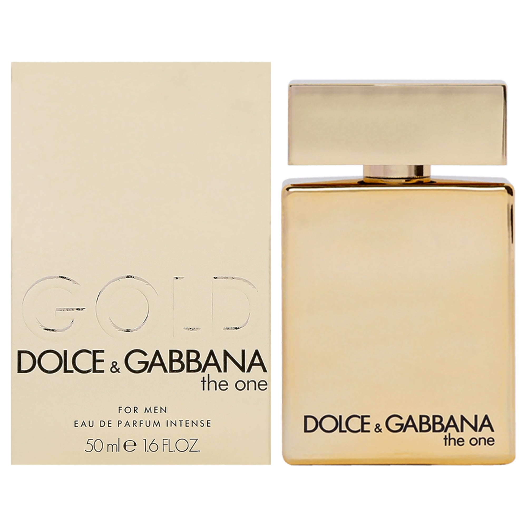 The One Gold Intense by Dolce and Gabbana for Men - 1.6 oz EDP Spray