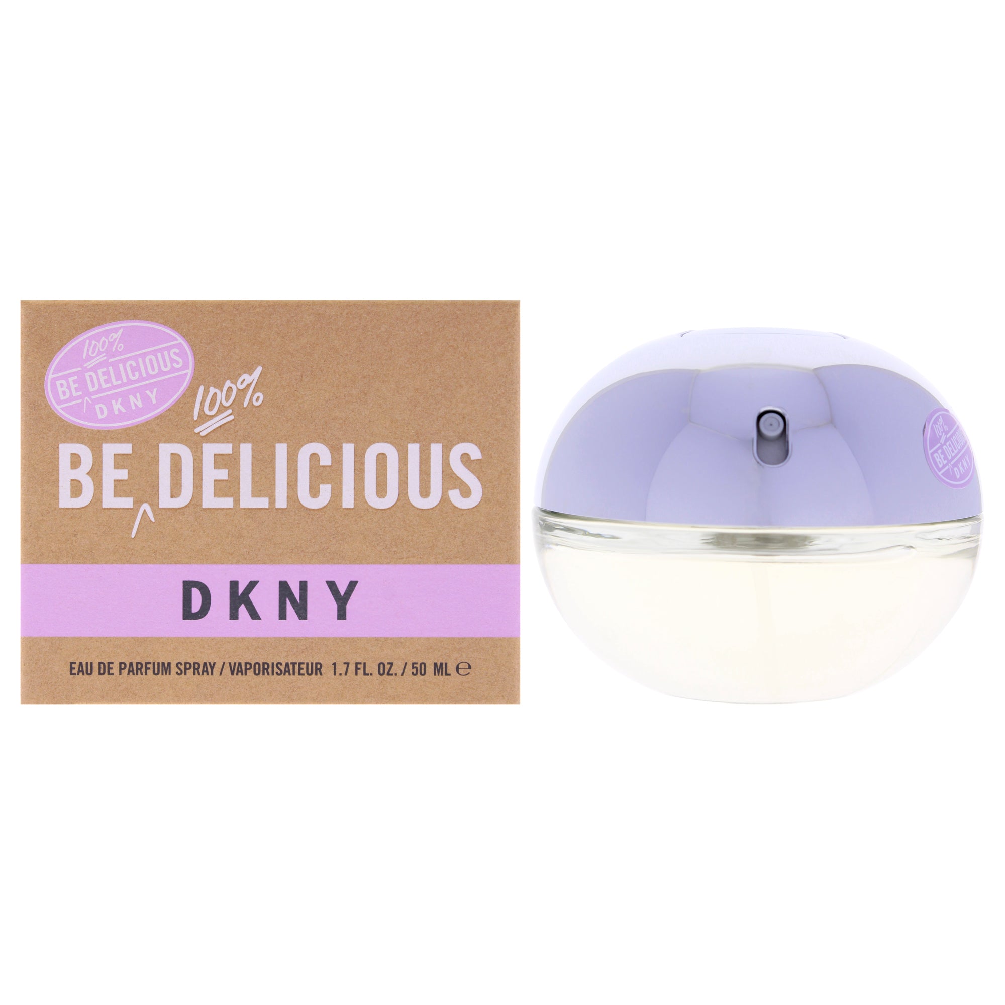 Be 100 Percent Delicious by Donna Karan for Women - 1.7 EDP Spray