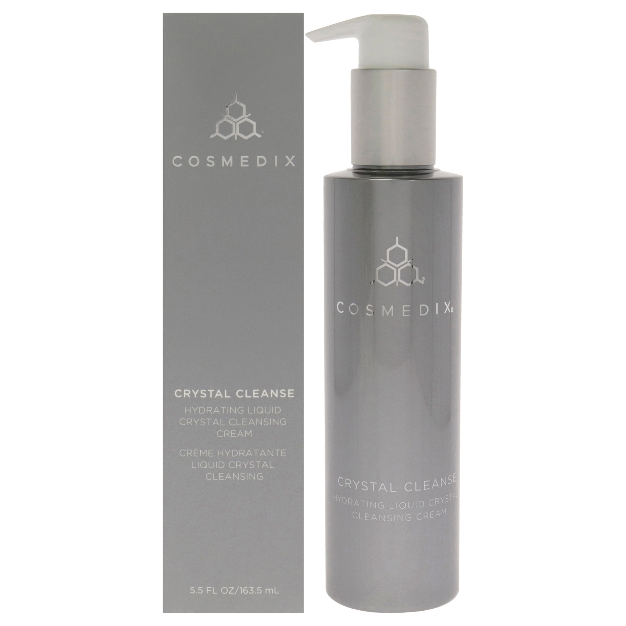 Crystal Cleanse Hydrating Liquid Crystal Cleansing Cream by Cosmedix for Unisex - 5.5 oz Cream