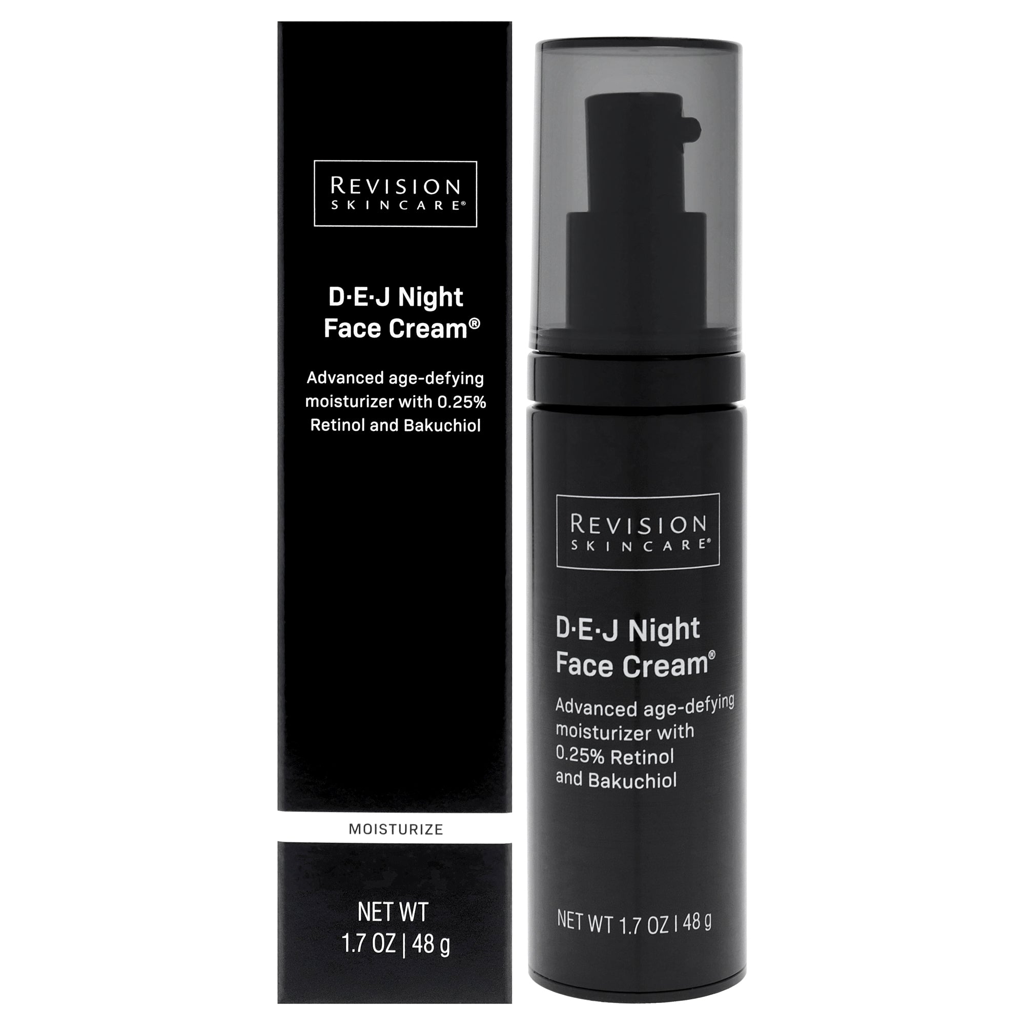 DEJ Night Face Cream by Revision for Unisex - 1.7 oz Cream