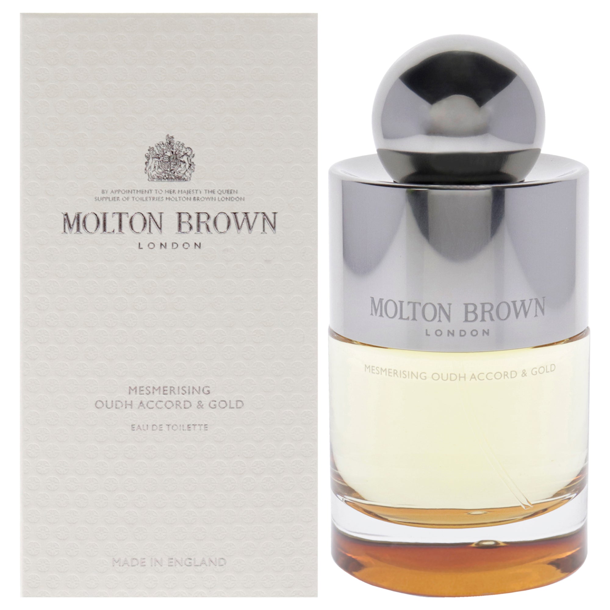 Mesmerising Oudh Accord and Gold by Molton Brown for Unisex - 3.3 oz EDT Spray