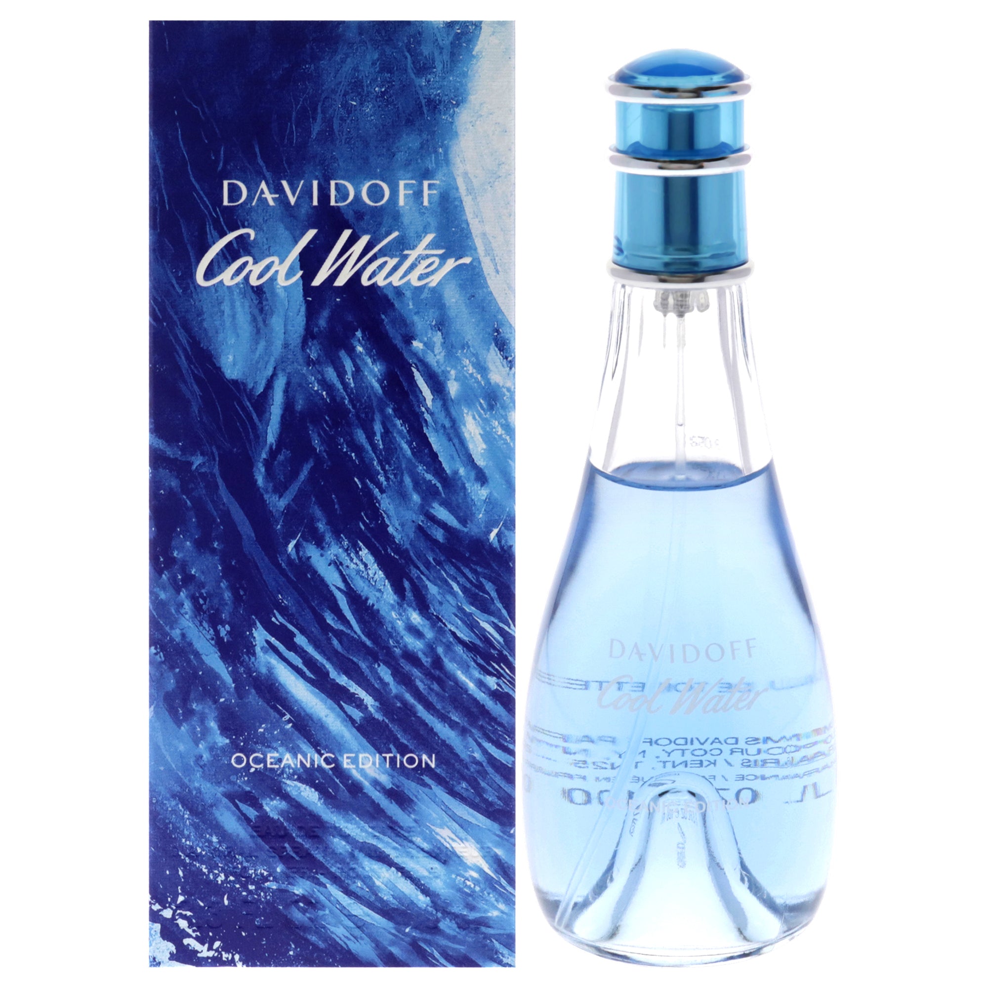 Cool Water Oceanic Edition by Davidoff for Women - 3.3 EDC Spray