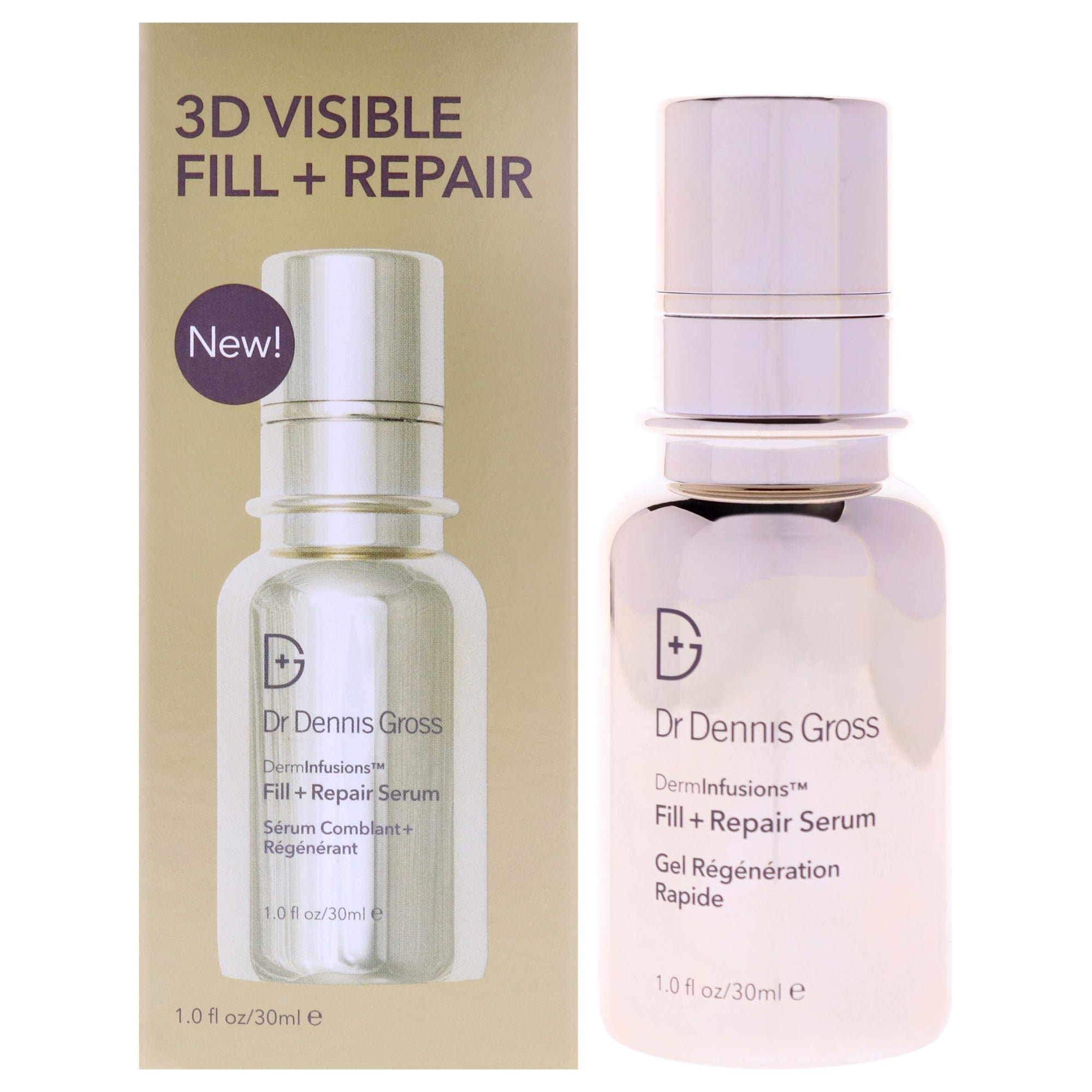 DermInfusions Fill Plus Repair Serum by Dr. Dennis Gross for Unisex - 1 oz Serum