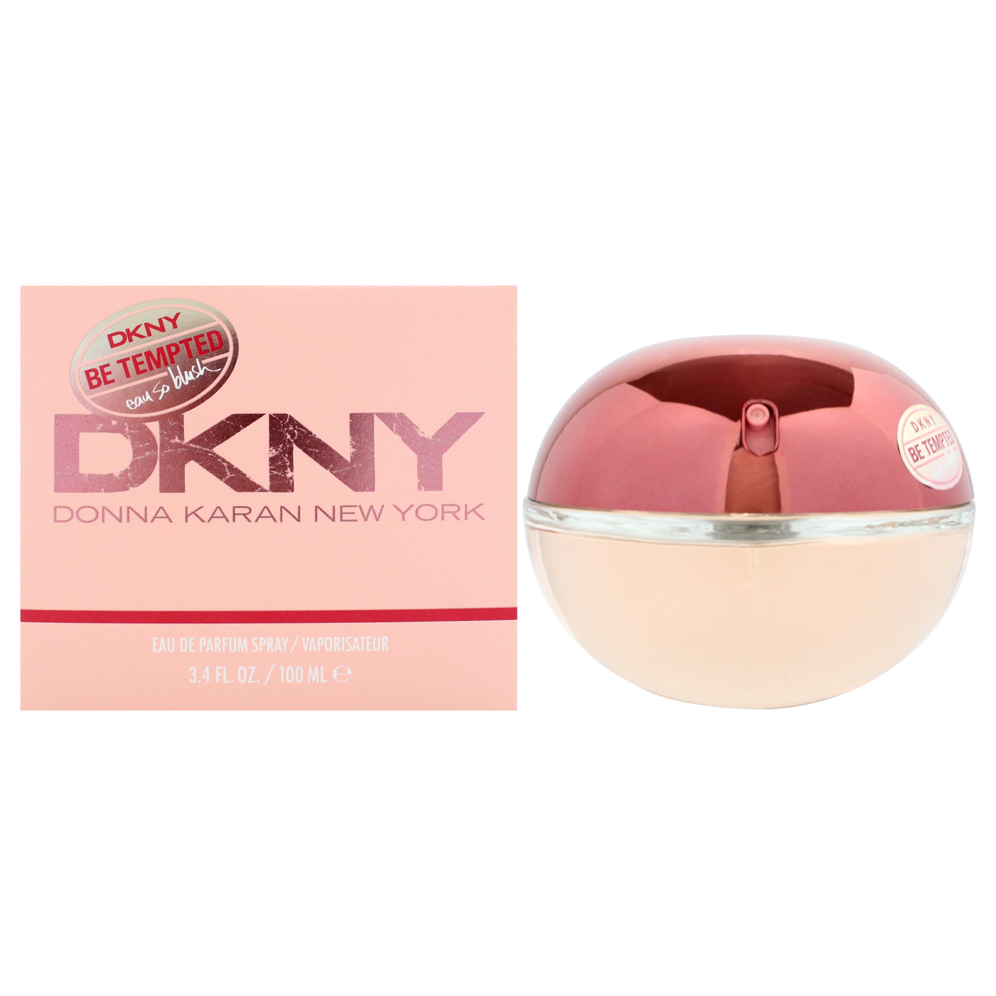 DKNY Be Tempted Eau So Blush by Donna Karan for Women - 3.4 EDP Spray