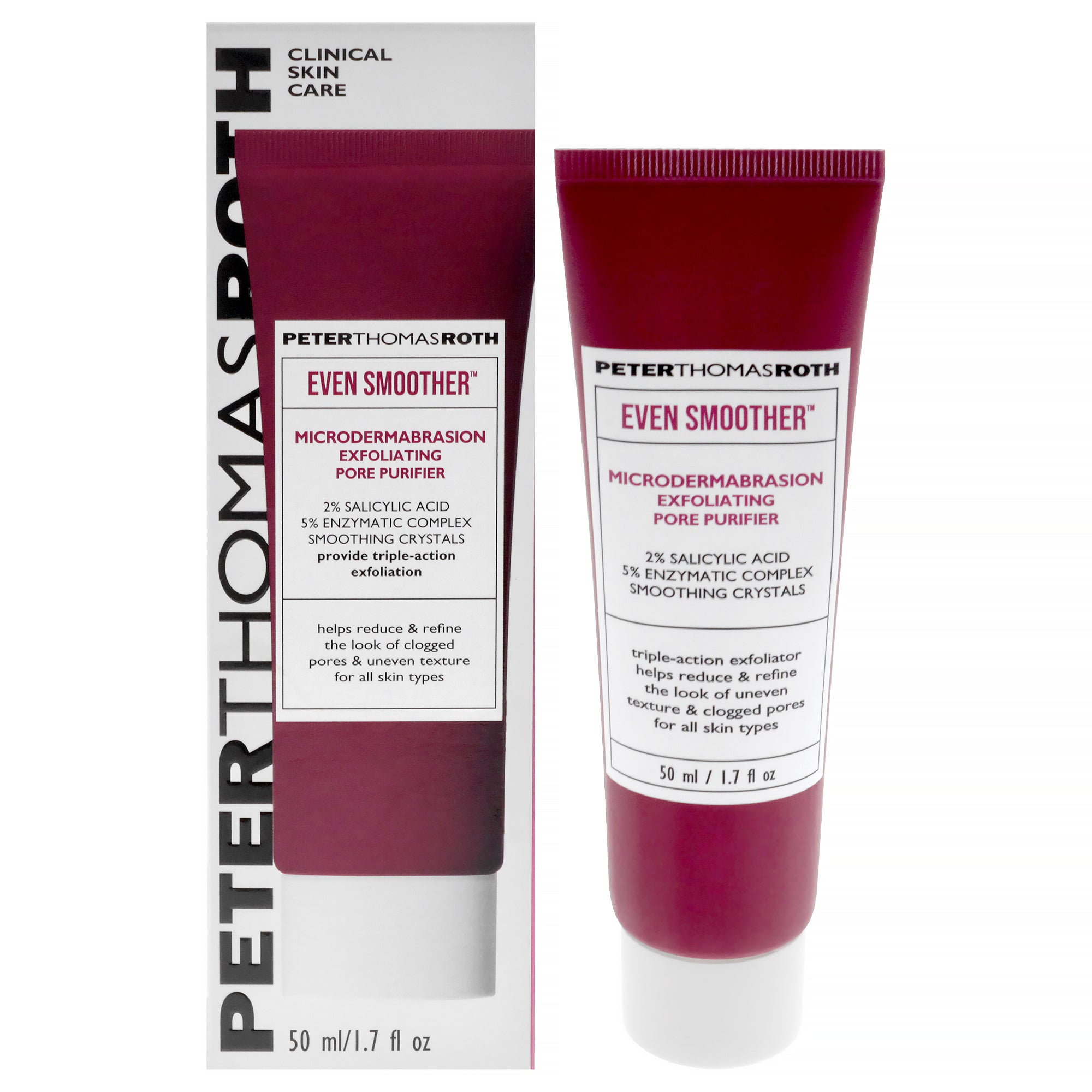 Even Smoother Microdermabrasion Exfoliating Pore Purifier by Peter Thomas Roth for Women - 1.7 oz Exfoliator