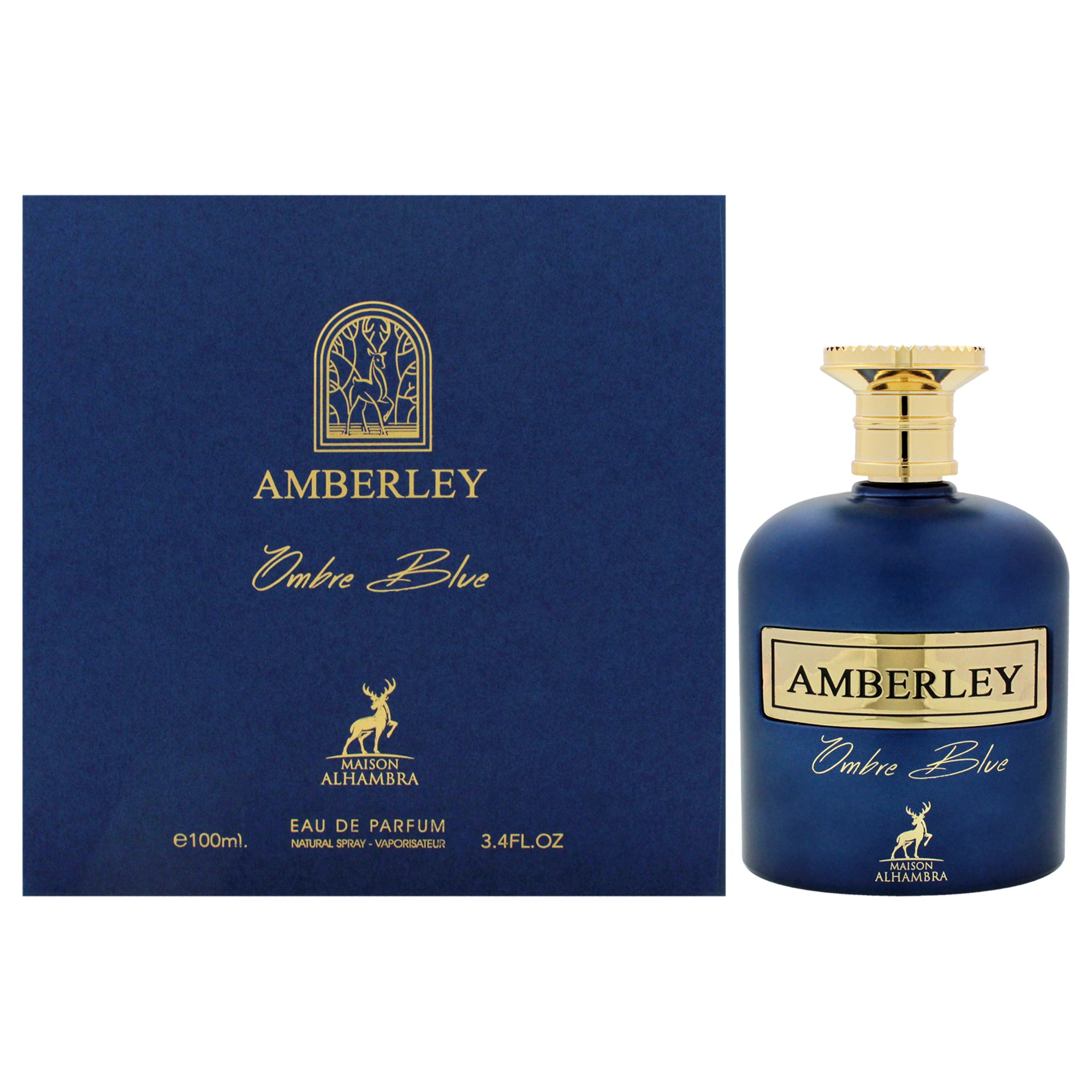 Amberley - Ombre Blue by Maison Alhambra for Unisex - 3.4 EDP Spray