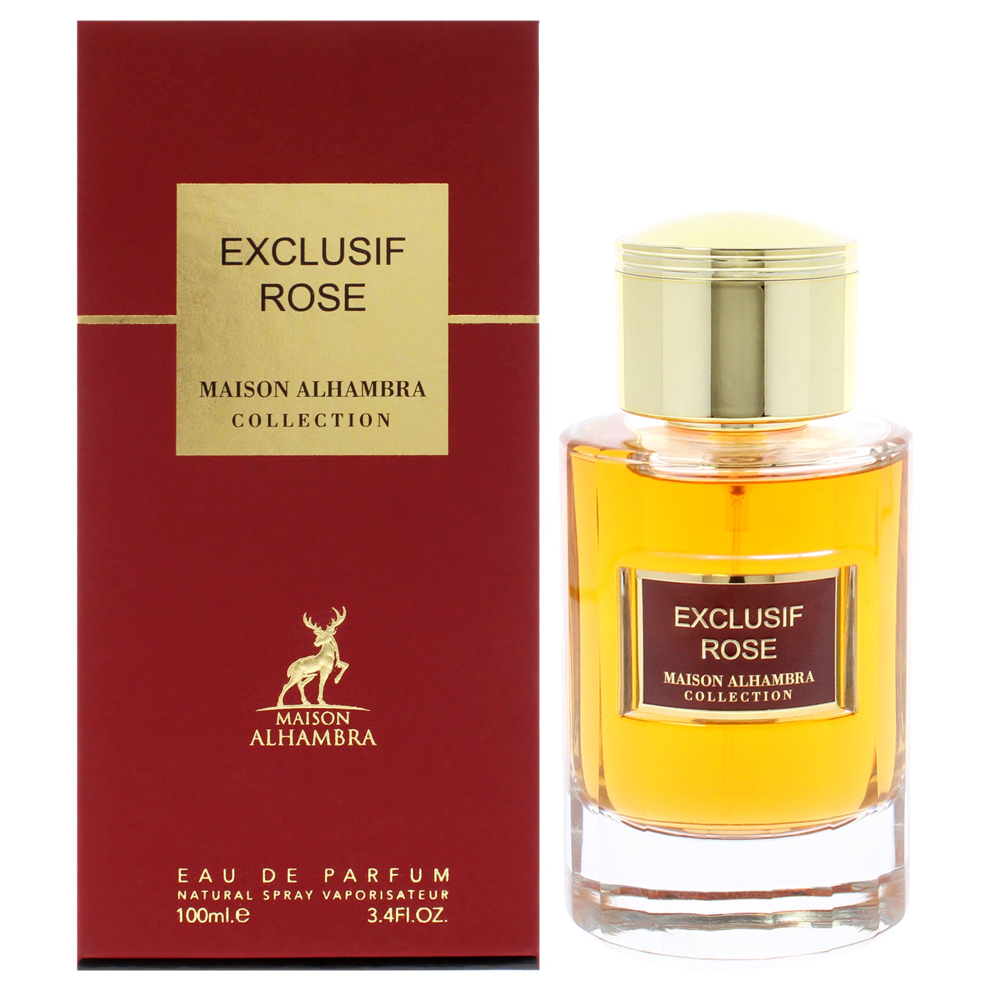 Exclusif - Rose by Maison Alhambra for Women - 3.4 EDP Spray