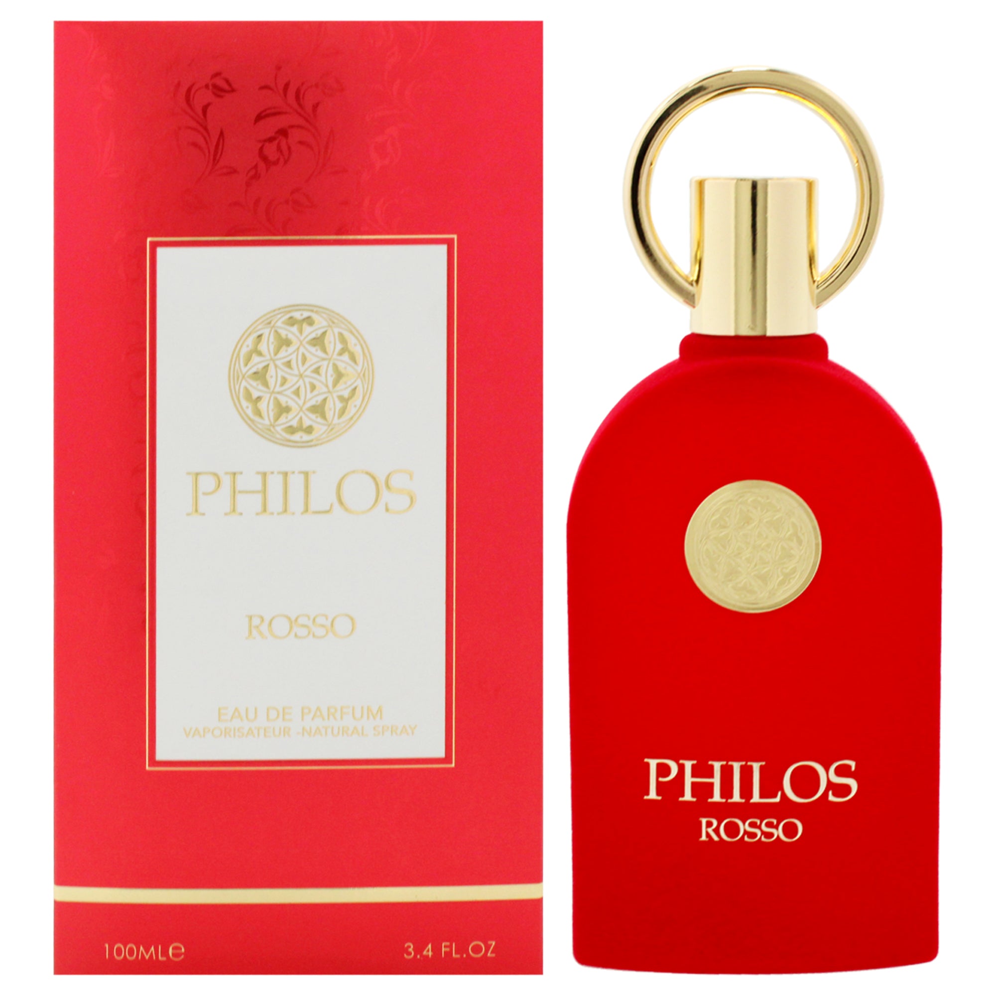 Philos - Rosso by Maison Alhambra for Unisex - 3.4 EDP Spray