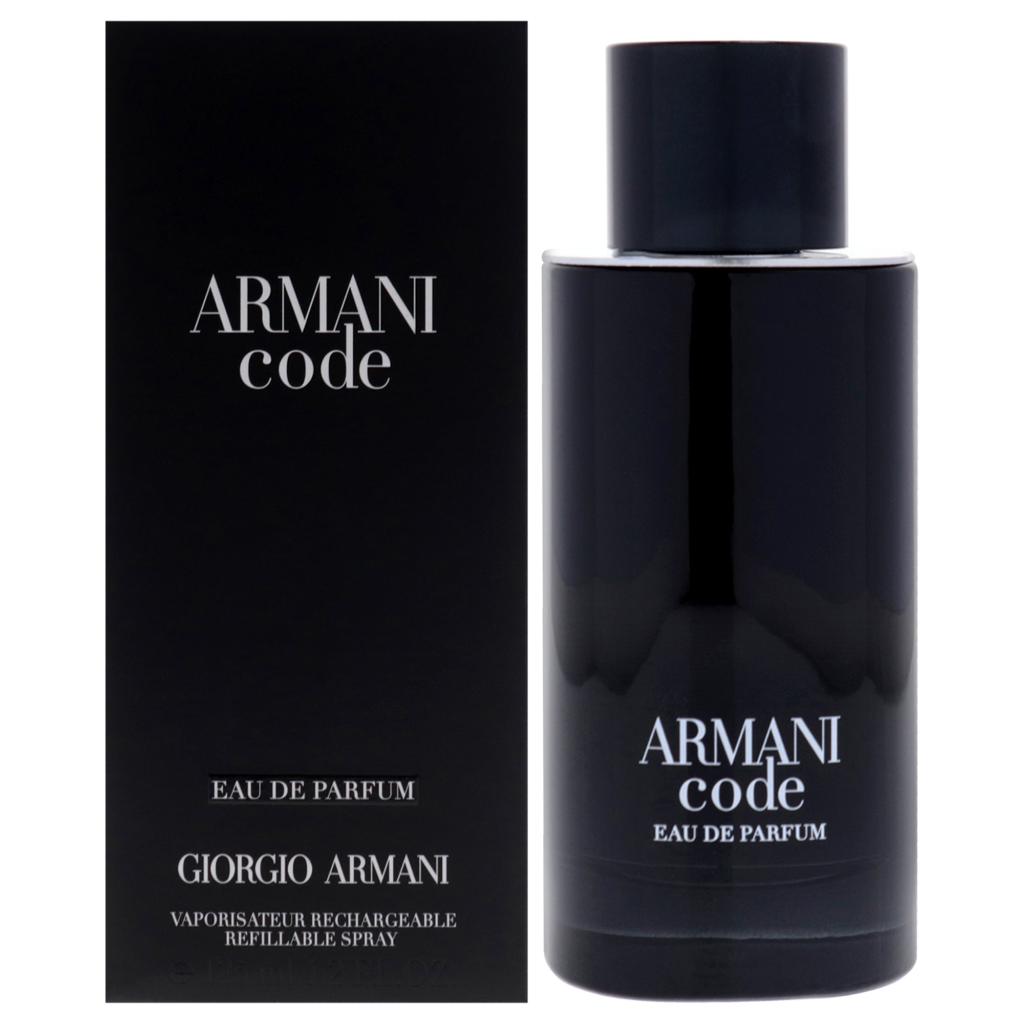 Armani Code by Giorgio Armani for Men - 4.2 oz EDP Spray (Refillable)