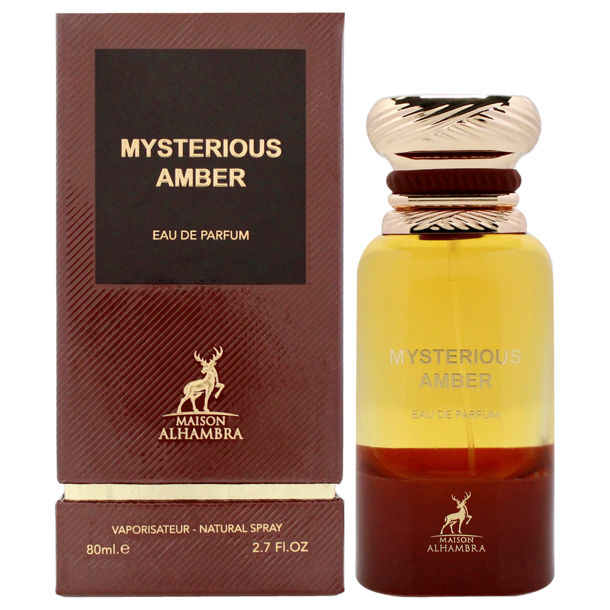Mysterious Amber by Maison Alhambra for Women - 2.7 EDP Spray