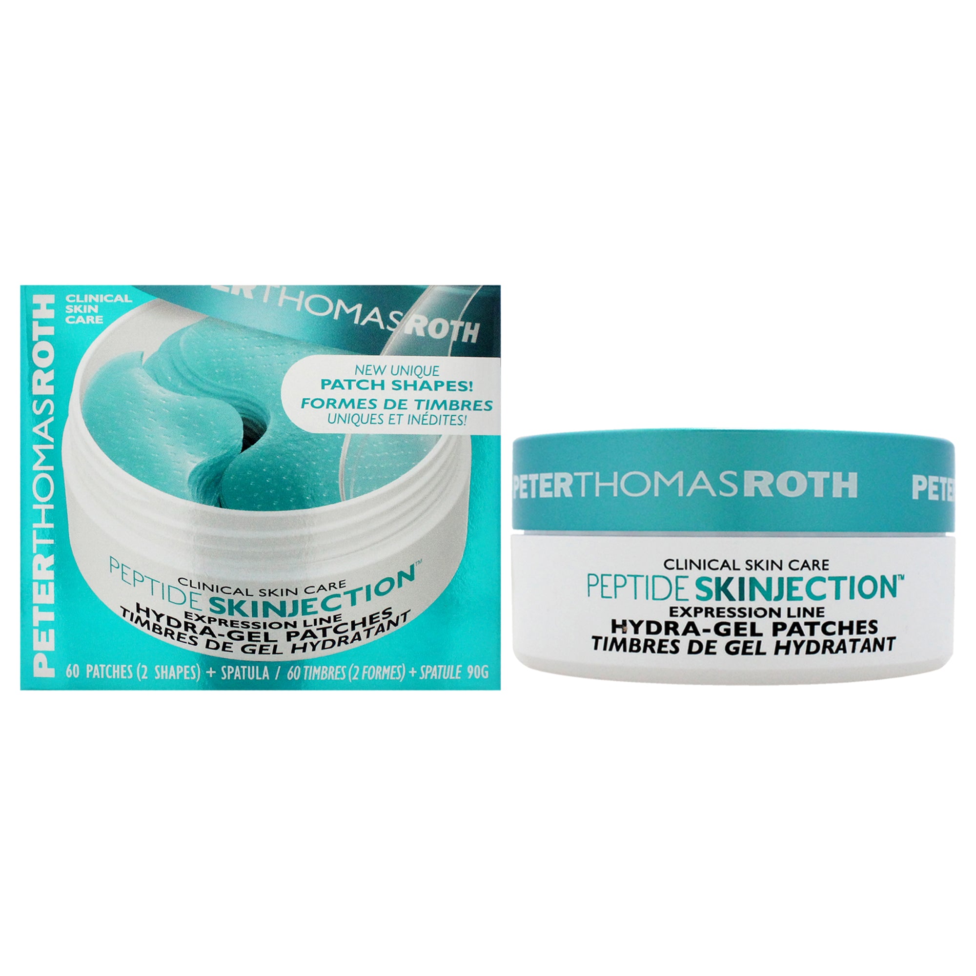 Peptide Skinjection Expression Line Hydra Gel Patches by Peter Thomas Roth for Women - 30 Pc Patches