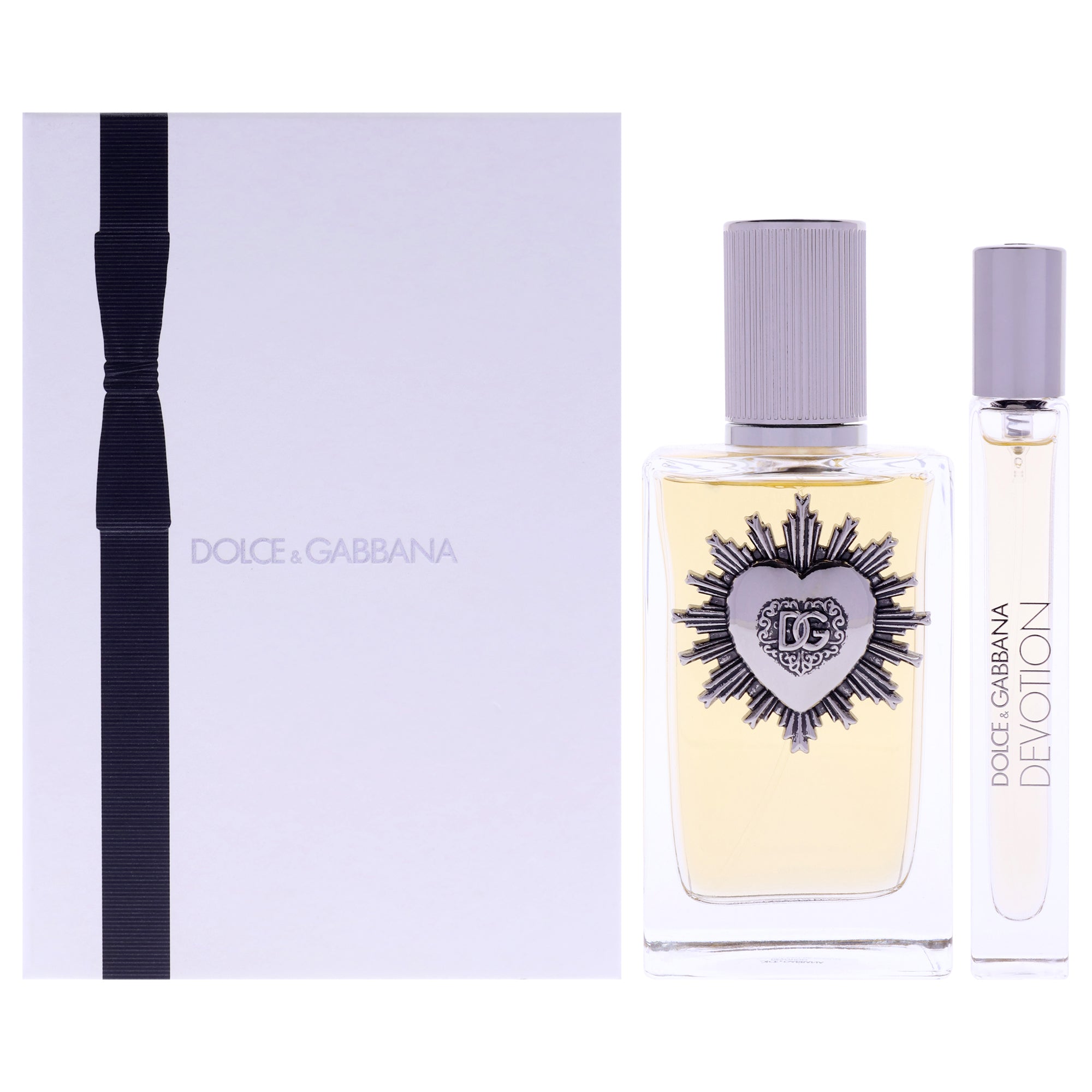 Devotion by Dolce and Gabbana for Men - 2 Pc Gift Set 3.3oz EDP Spray, 0.33oz EDP Spray (Mini)