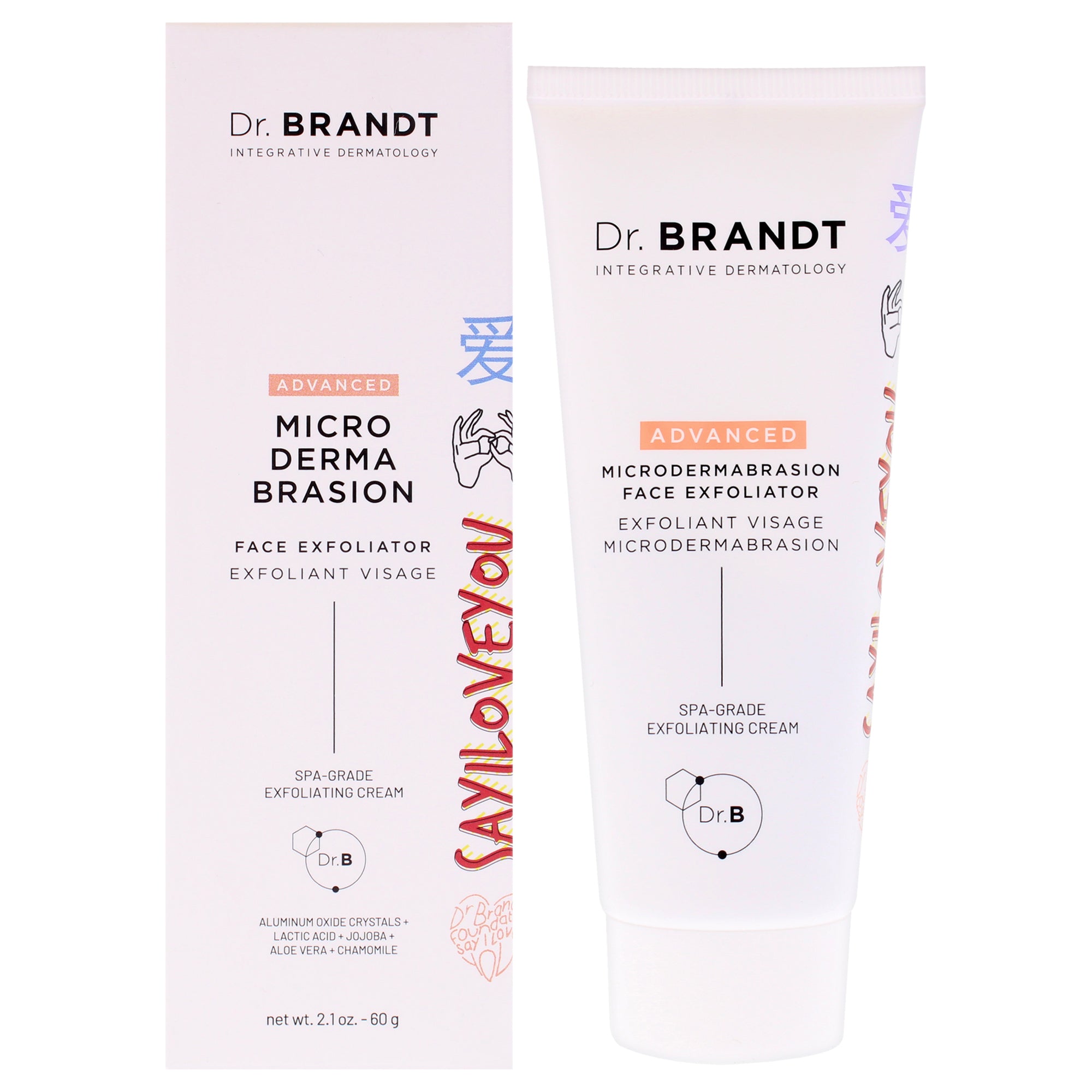 Advanced Microdermabrasion Face Exfoliator by Dr. Brandt for Unisex - 2.1 oz Exfoliator