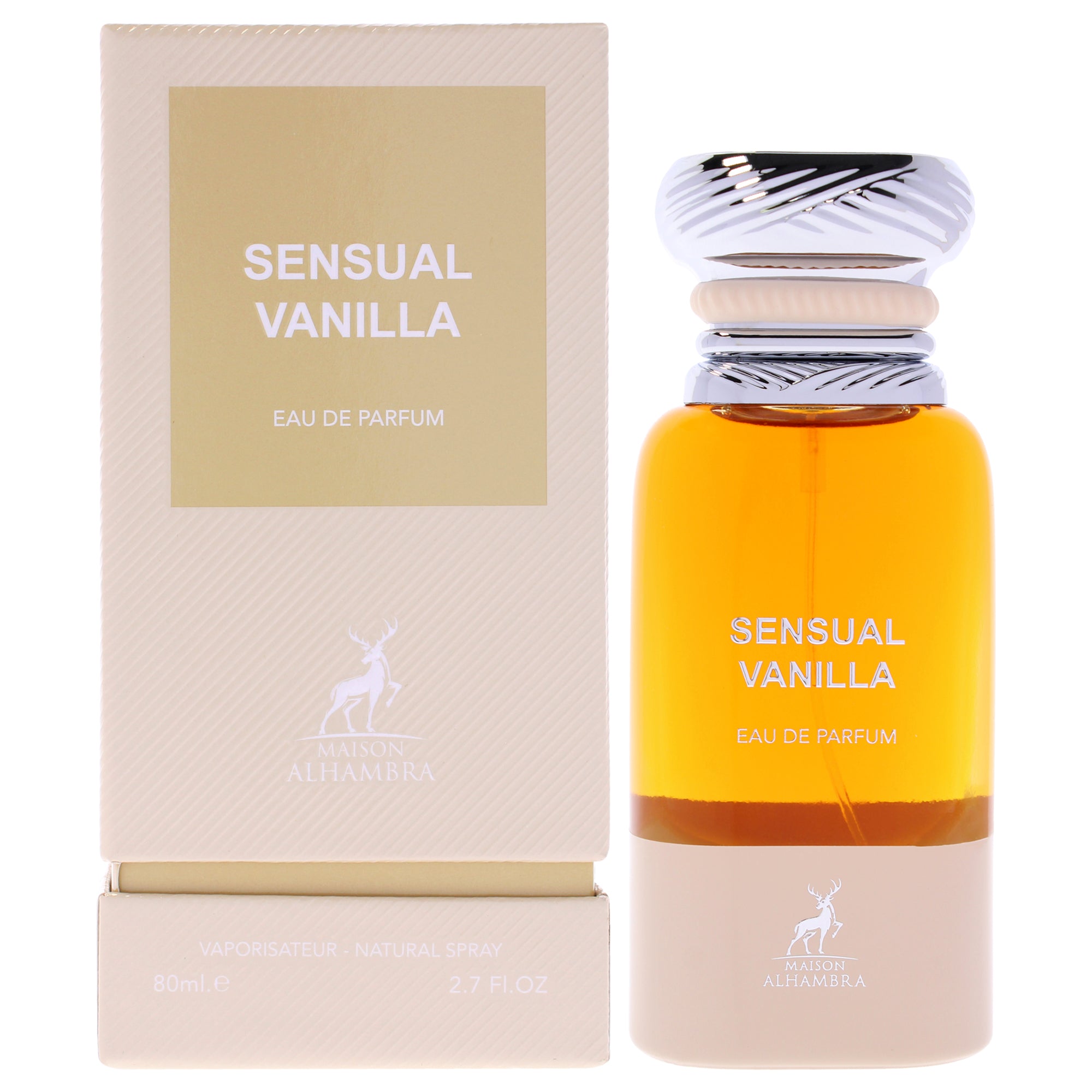 Sensual Vanilla by Maison Alhambra for Unisex - 2.7 EDP Spray