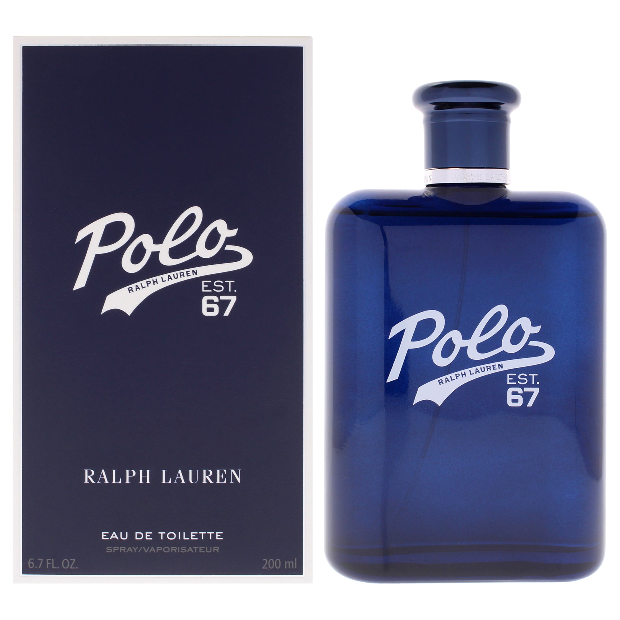 Polo 67 by Ralph Lauren for Men - 6.7 oz EDT Spray (Refillable)
