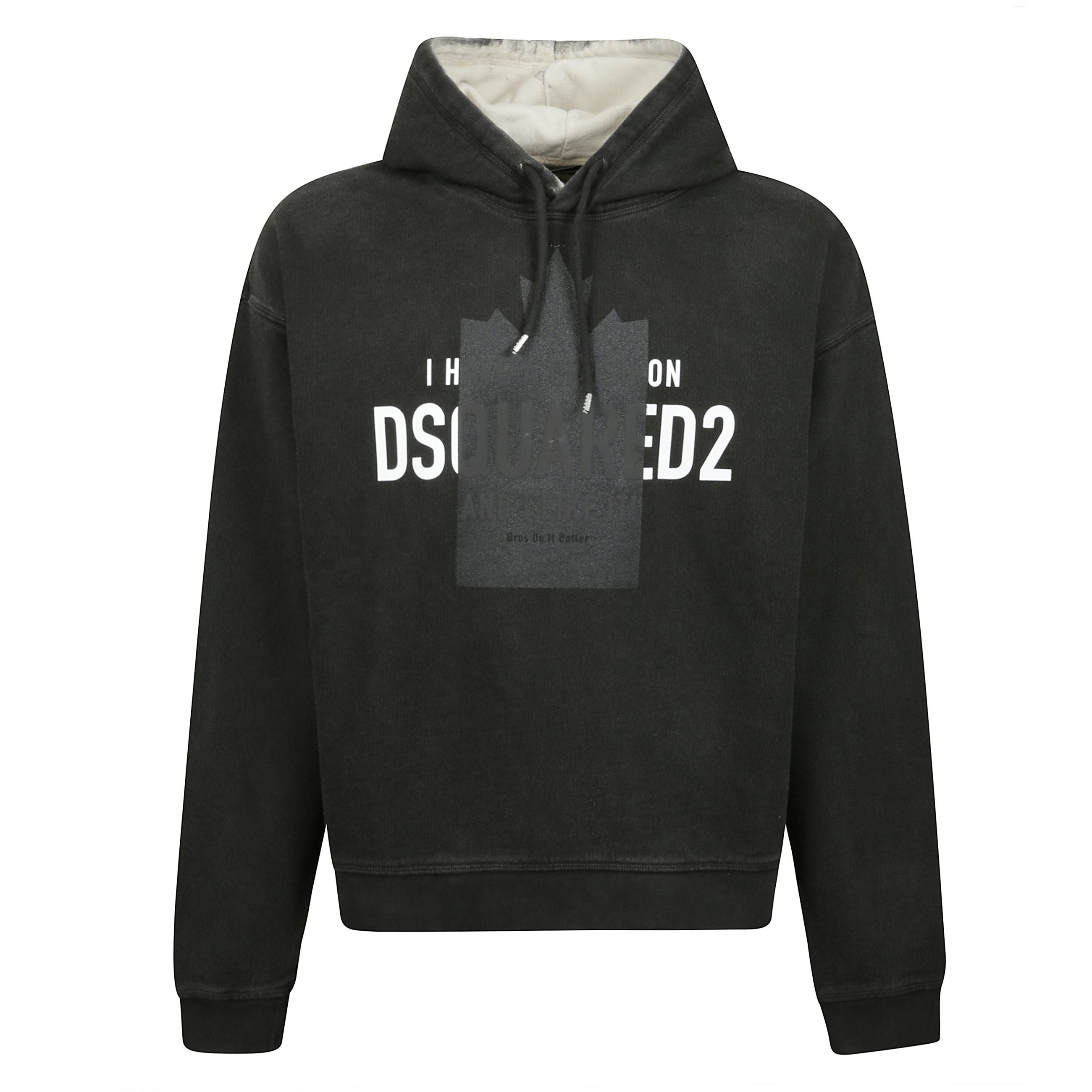 Felpa dalla vestibilità relaxed. realizzata in morbido cotone, è rifinita con cappuccio, maxi stampa lettering e la foglia dâacero che celebra le nostre origini canadesi.