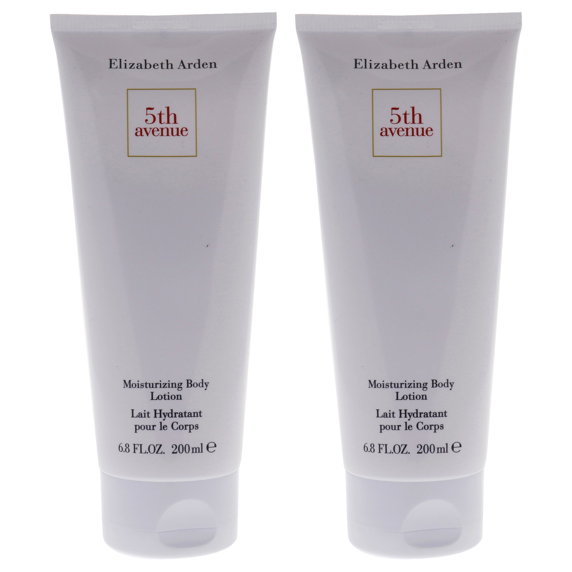 5th Avenue Moisturizing Body Lotion by Elizabeth Arden for Women - 6.8 oz Body Lotion - Pack of 2
