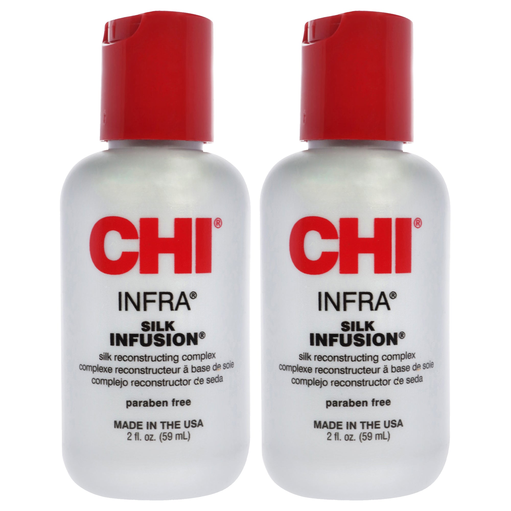 Silk Infusion Reconstructing Complex by CHI for Unisex - 2 oz Treatment - Pack of 2