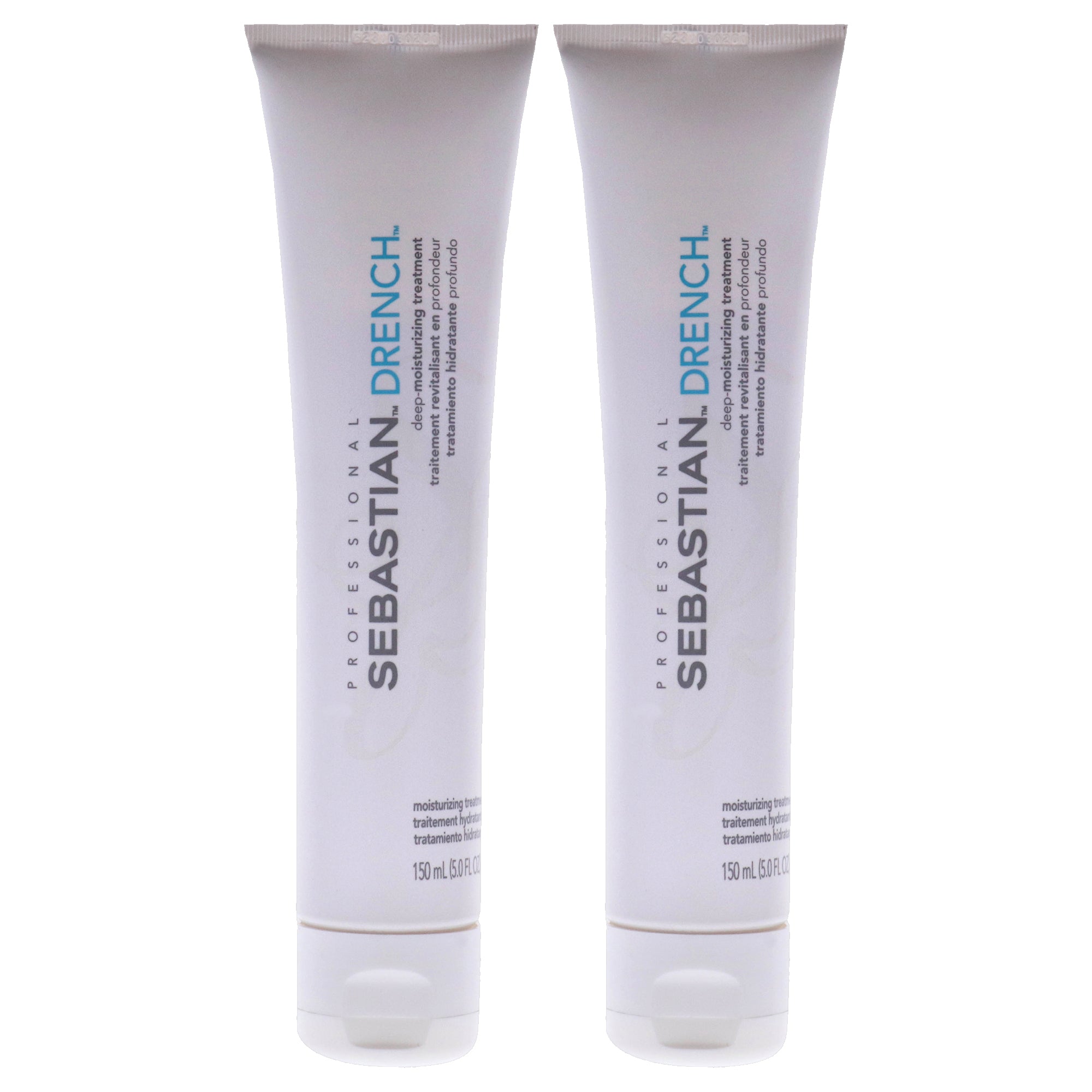 Drench Moisturizing Treatment by Sebastian for Unisex - 5.0 Treatment - Pack of 2