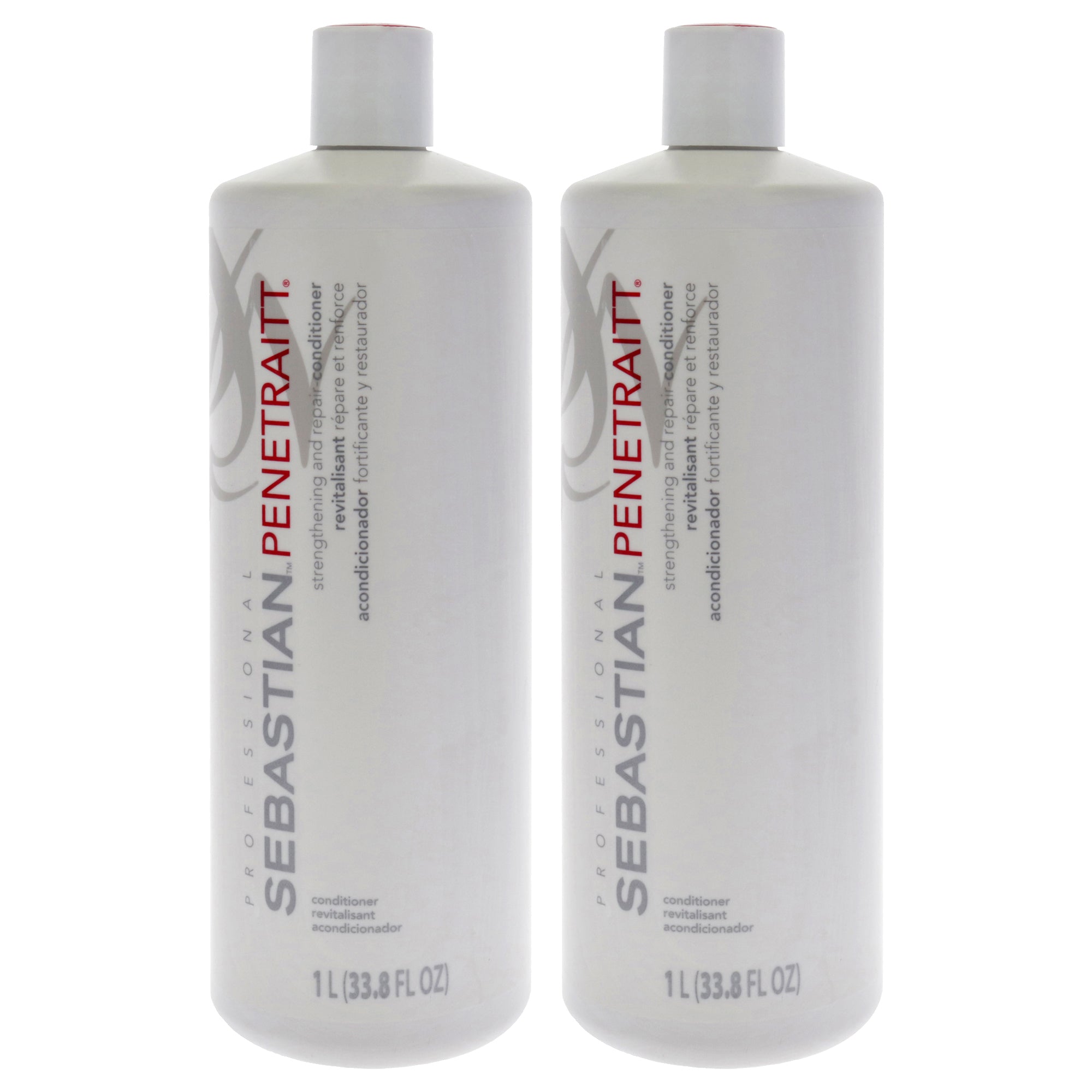 Penetraitt Strengthening and Repair Conditioner by Sebastian for Unisex - 33.8 Conditioner - Pack of 2