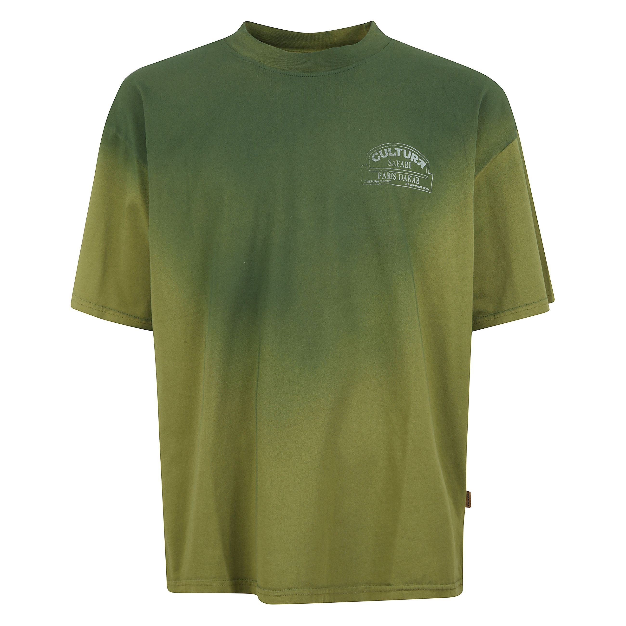 T-shirt race tee a maniche corte girocollo con stampa