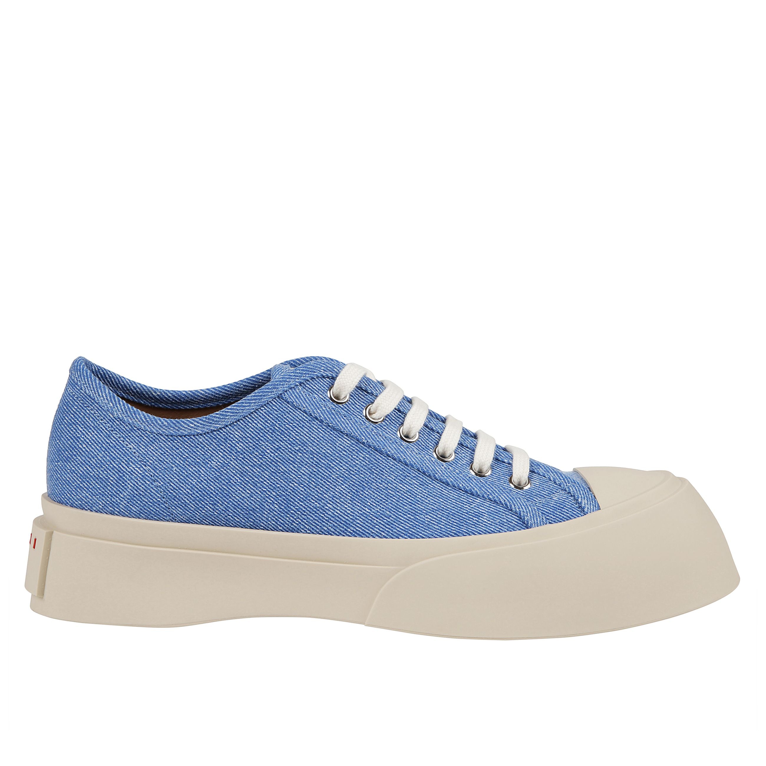 Sneakers pablo in denim azzurro