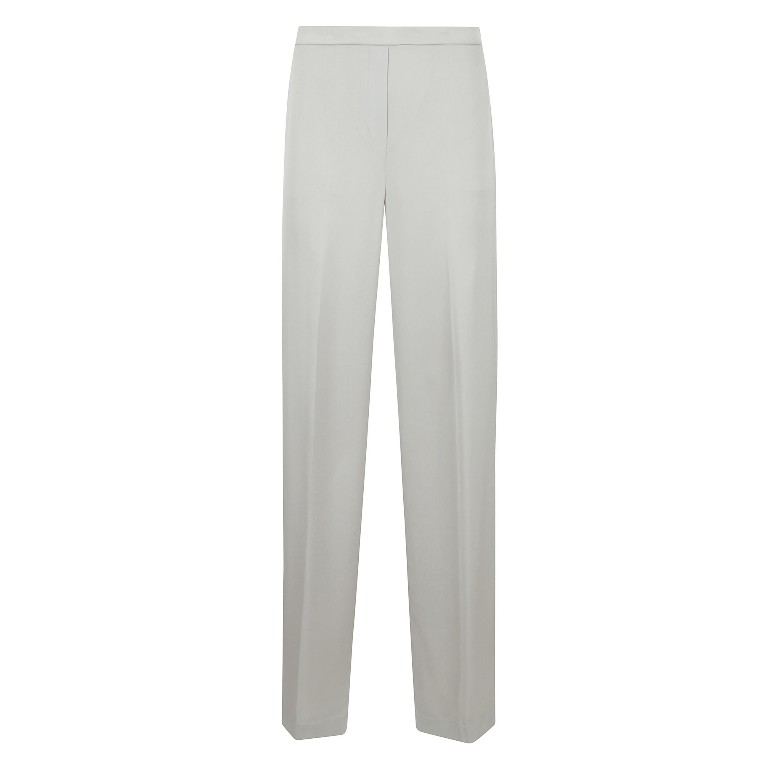 Pantalone a vita alta con due tasche laterali a taglio