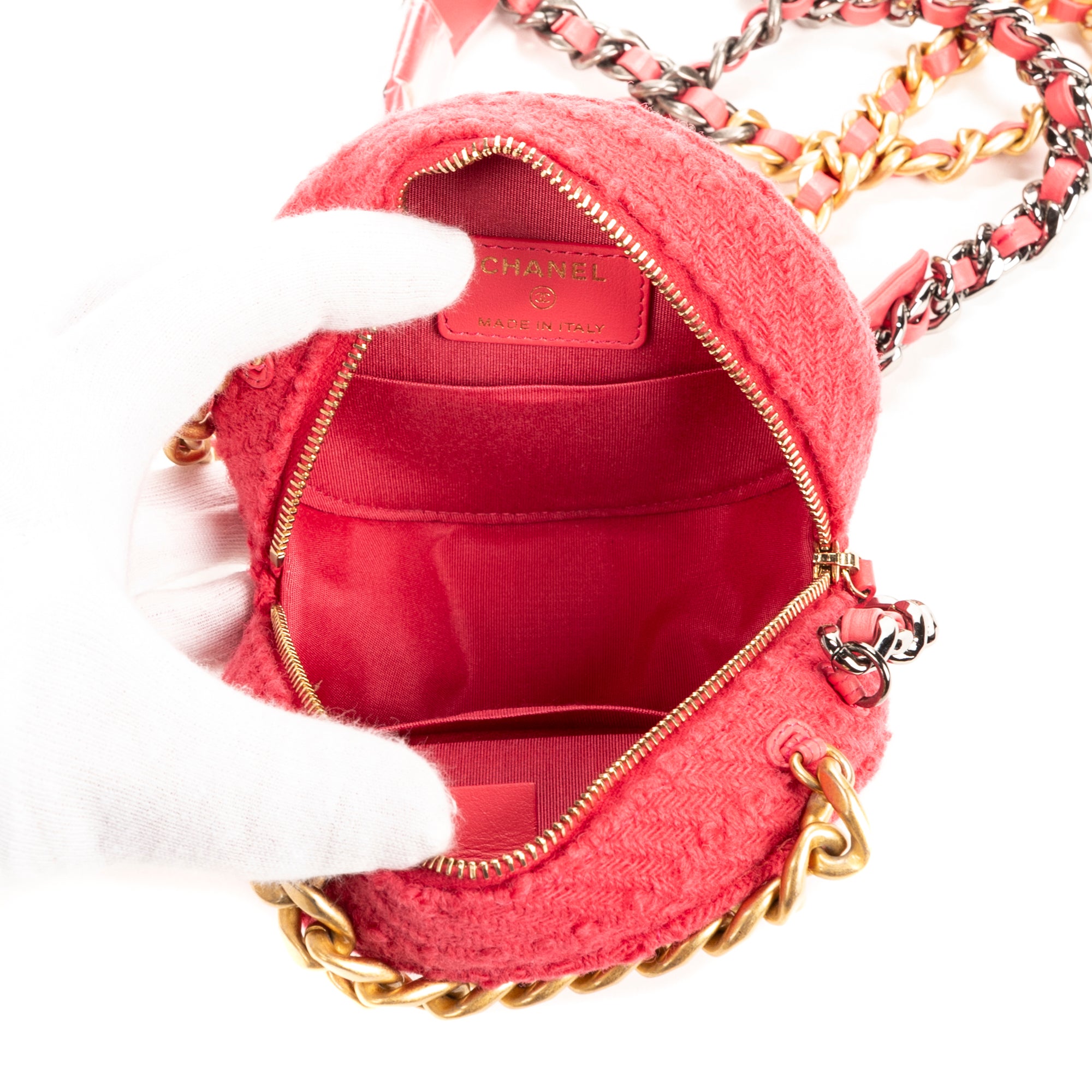 Round Chain Crossbody