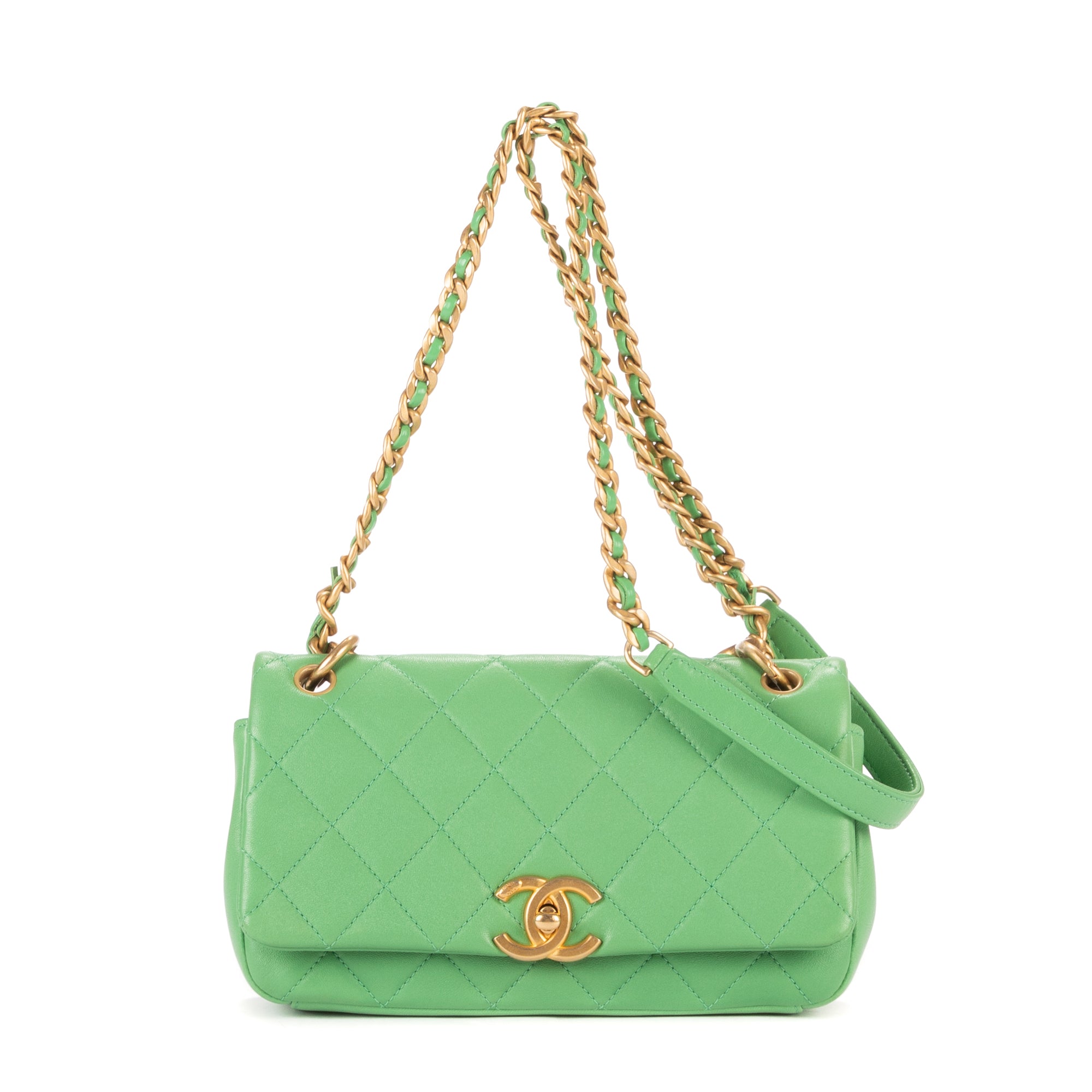 Top Handle Satchel Single Flap