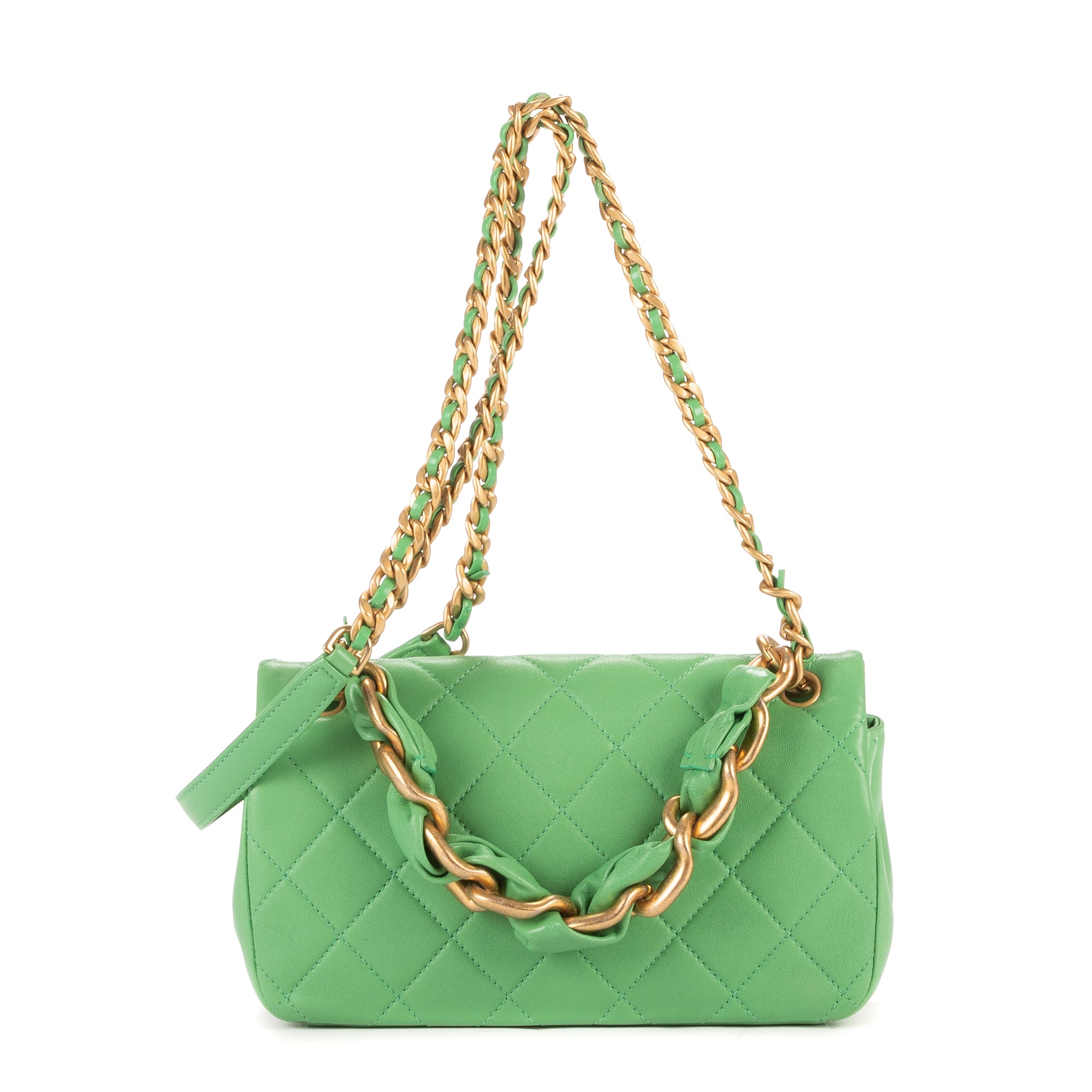 Top Handle Satchel Single Flap