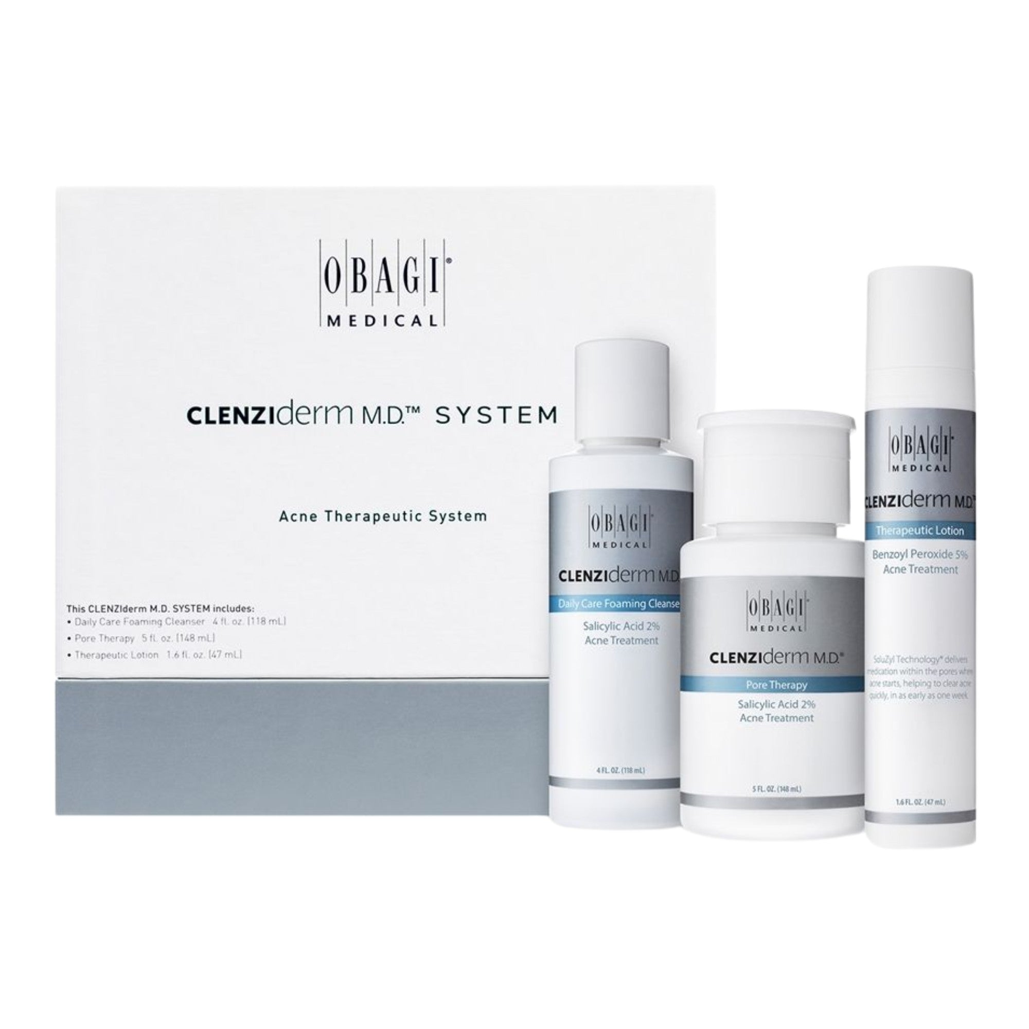 OBAGI-CLENZIDERM M.D ACNE THERAPEUTIC SYSTEM KIT N-OBAGI-NORMAL&DRYKIT