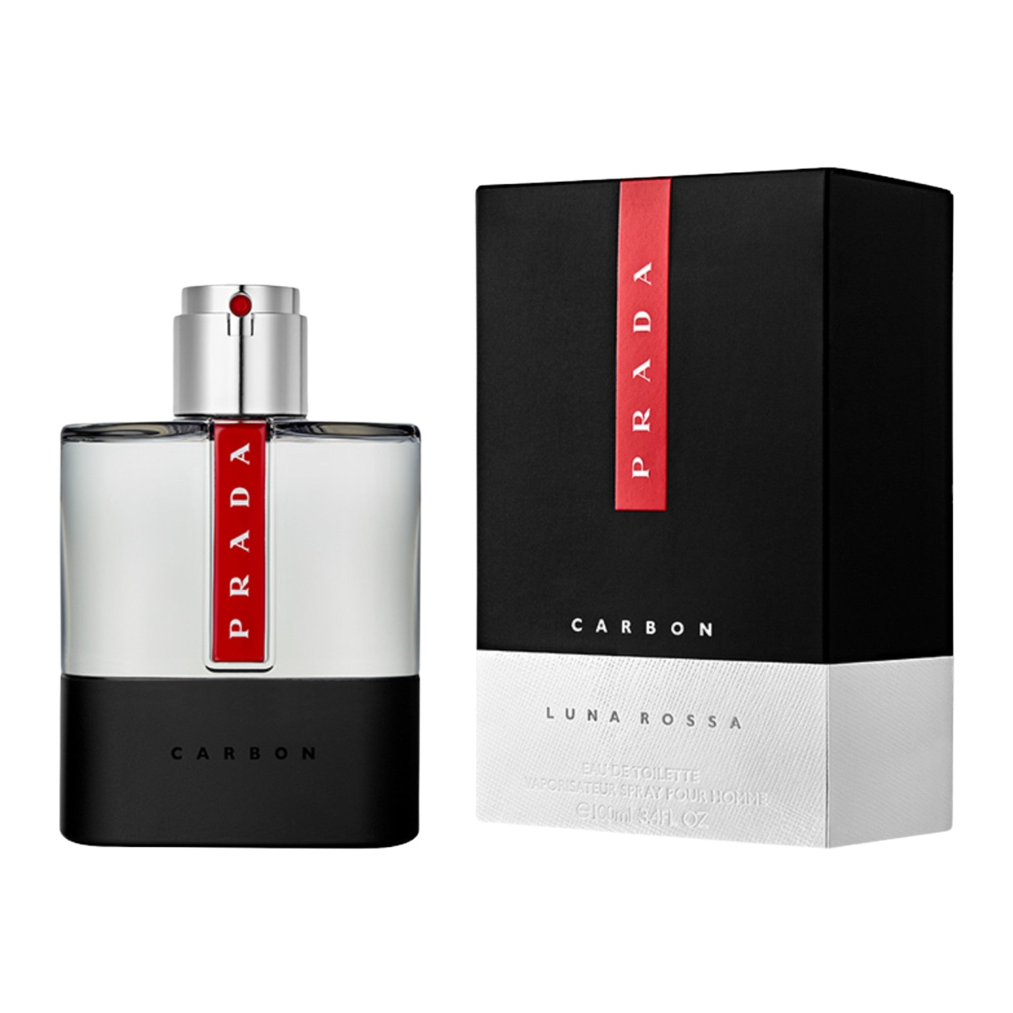 Prada Carbon Luna Rossa EDT Spray for Men 100ml/3.3oz