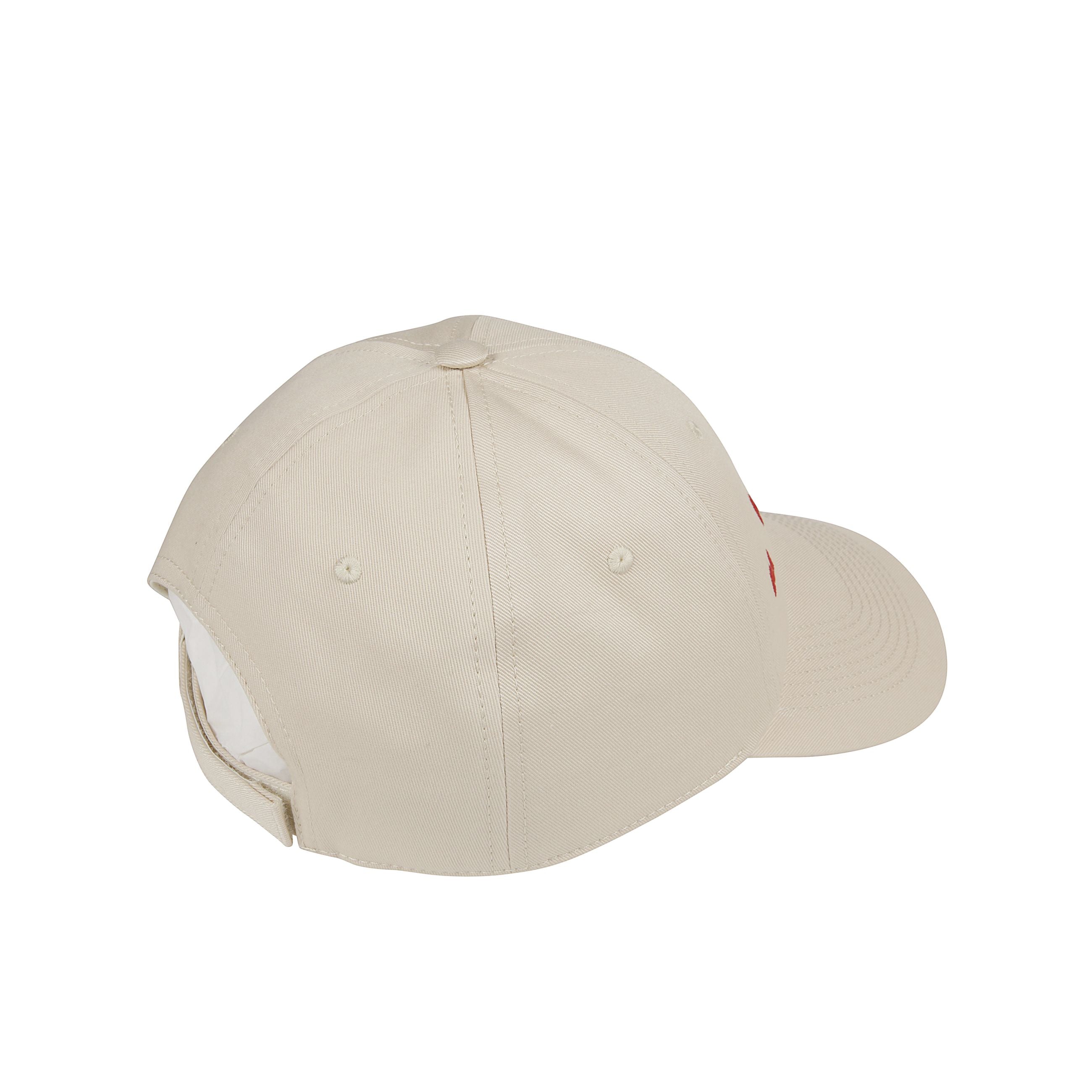 Cappello baseball in cotone con logo e cinturino regolabile