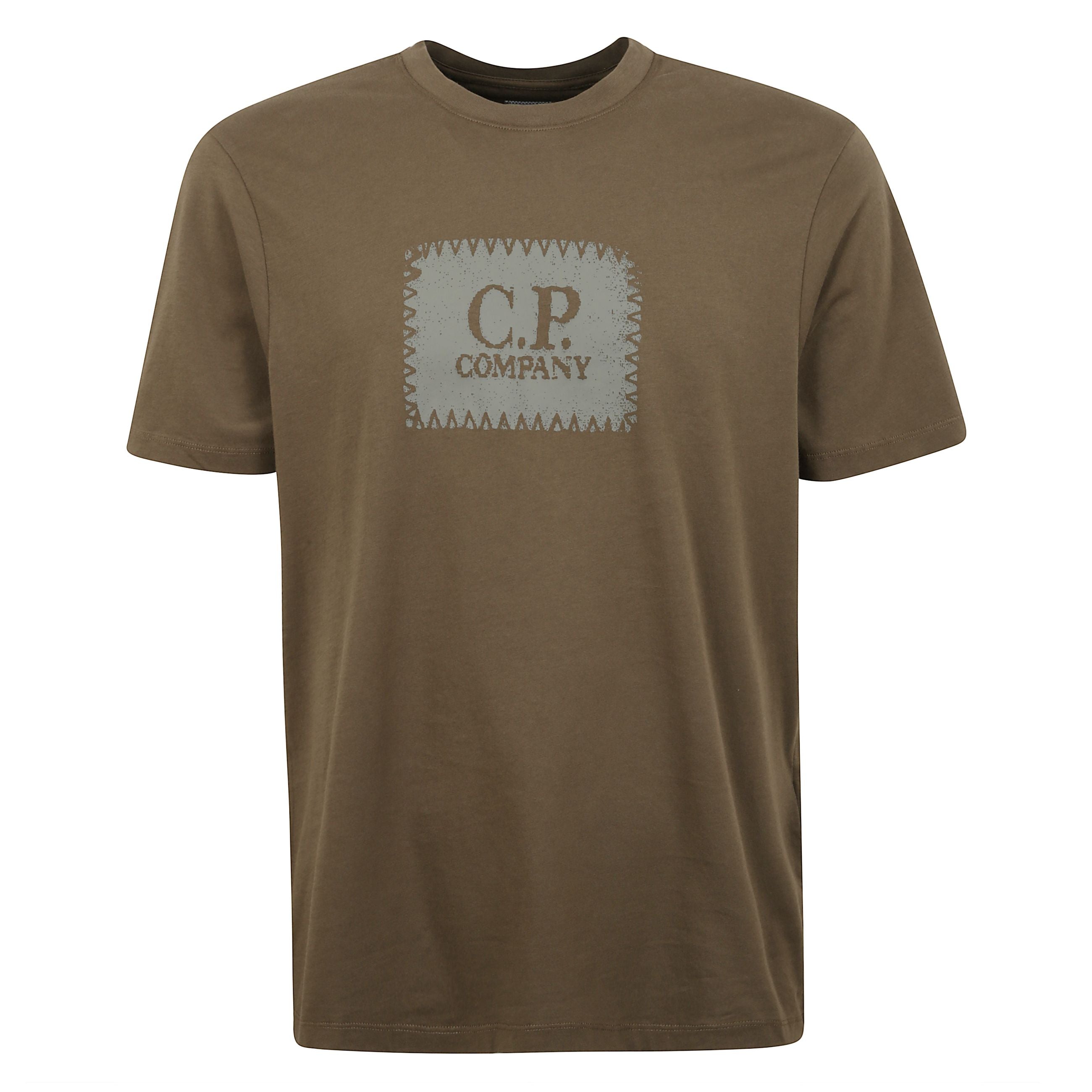 T-shirt realizzata in jersey di cotone 30/1. regular fit. girocollo a costine. logo stampato sul petto