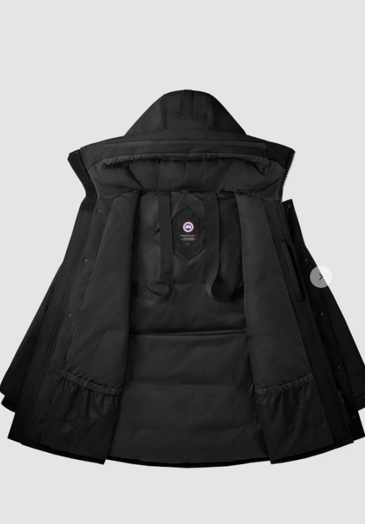Canada Goose Langford Parka-black Disc Mens Style : 2052mb
