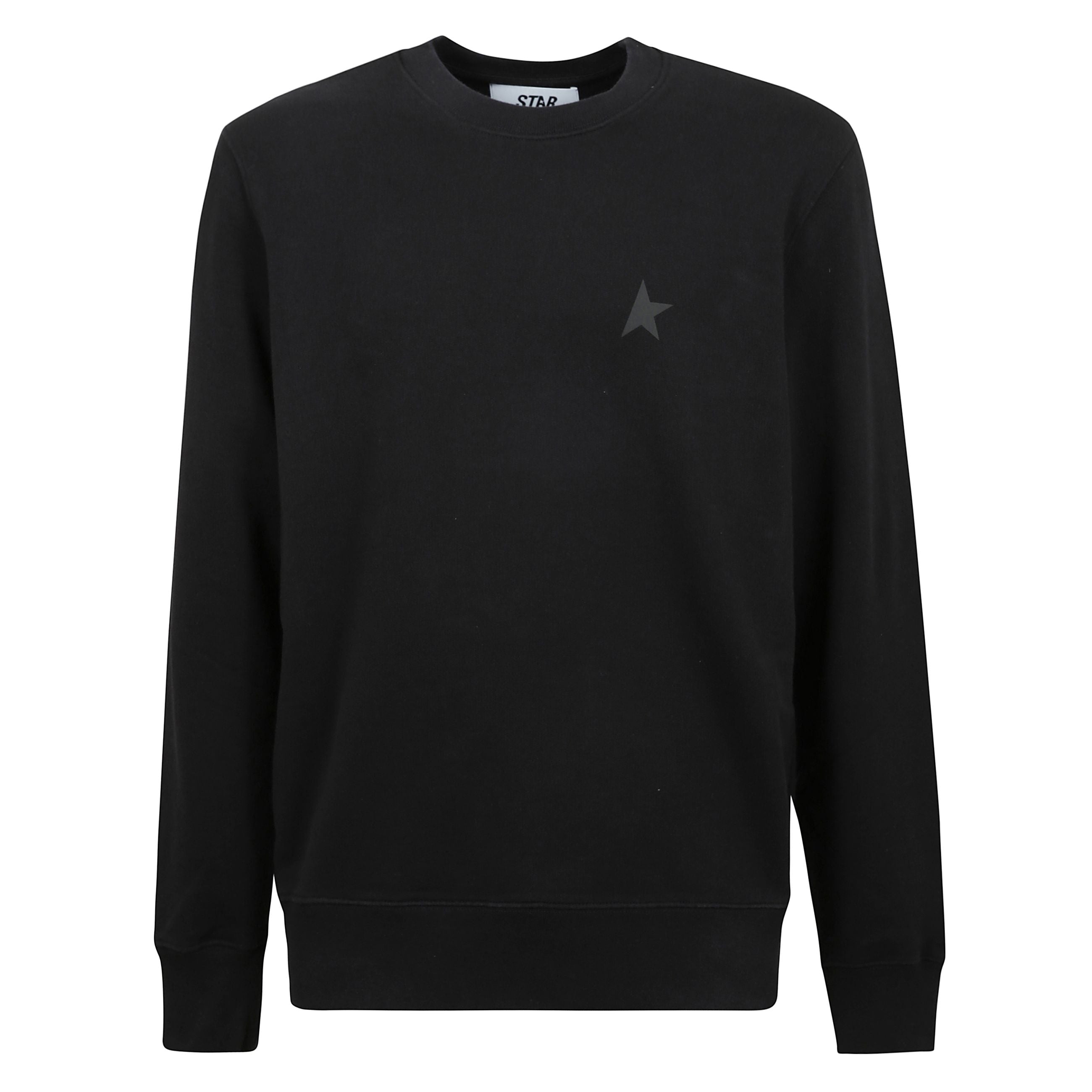 Felpa archibald con stella ton sur ton sul davanti