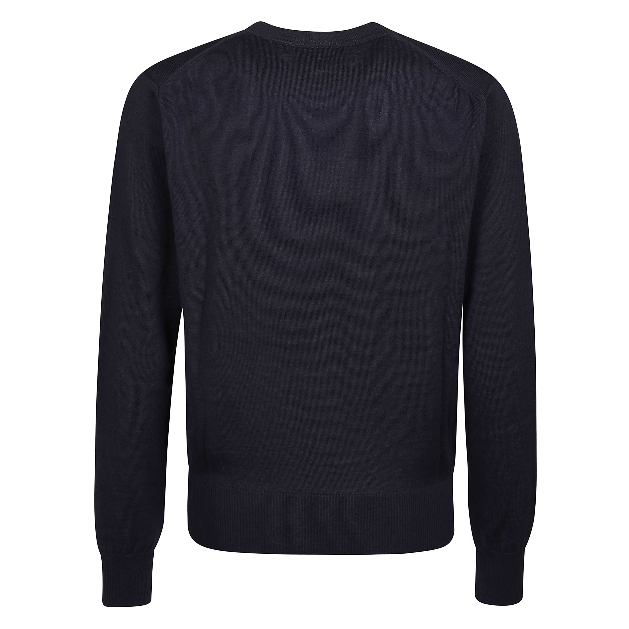 Maglia a manica lunga con collo rotondo