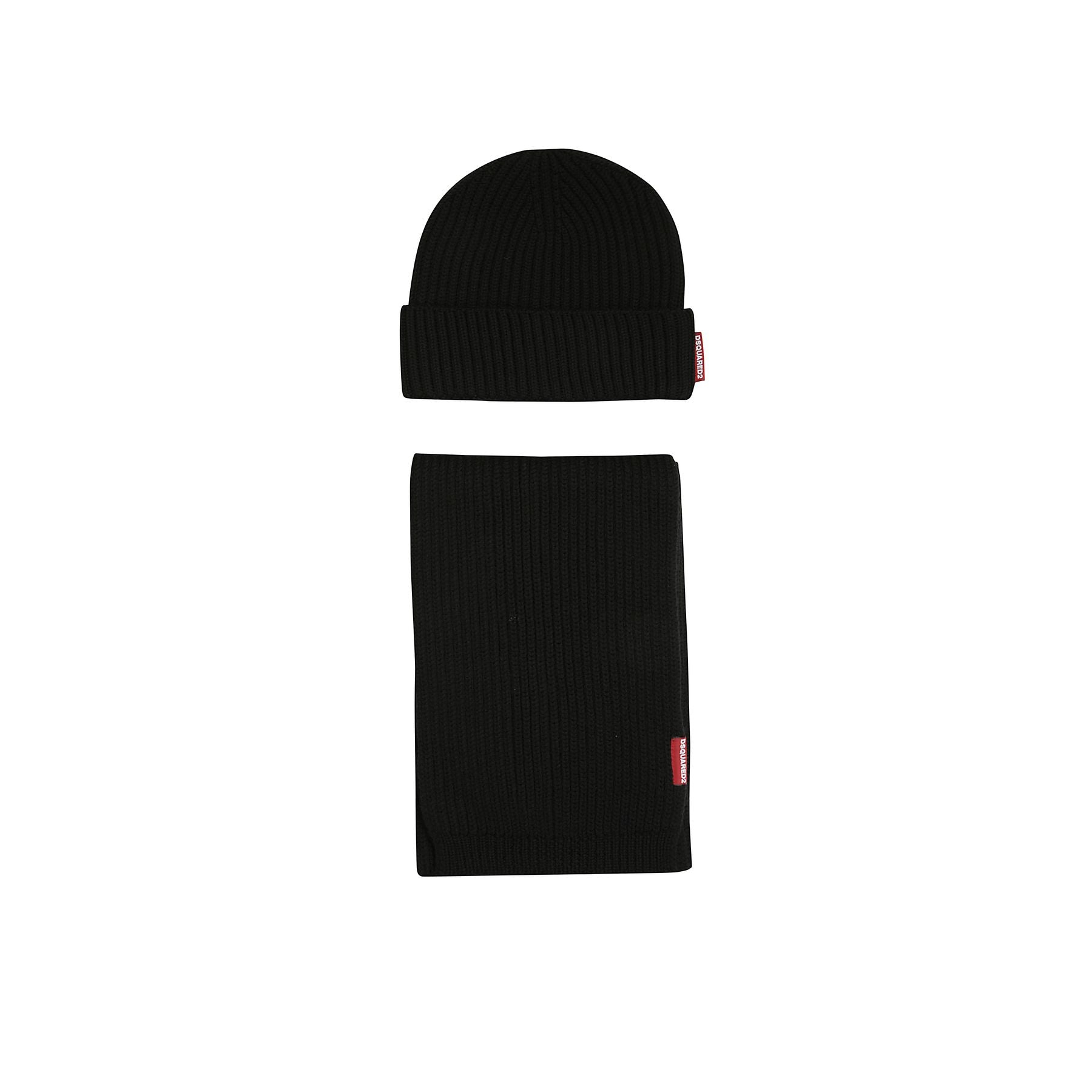 Sciarpa e cappello in lana