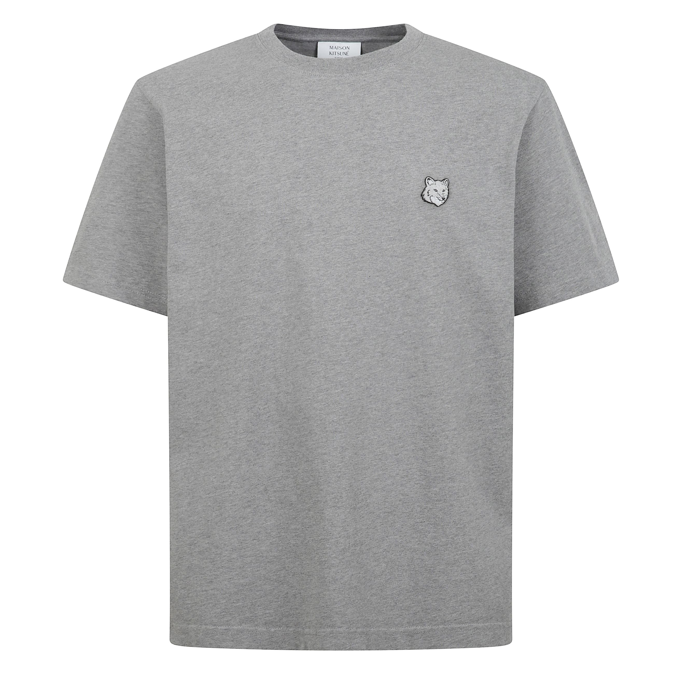 Bold fox head patch comfort tee shirt