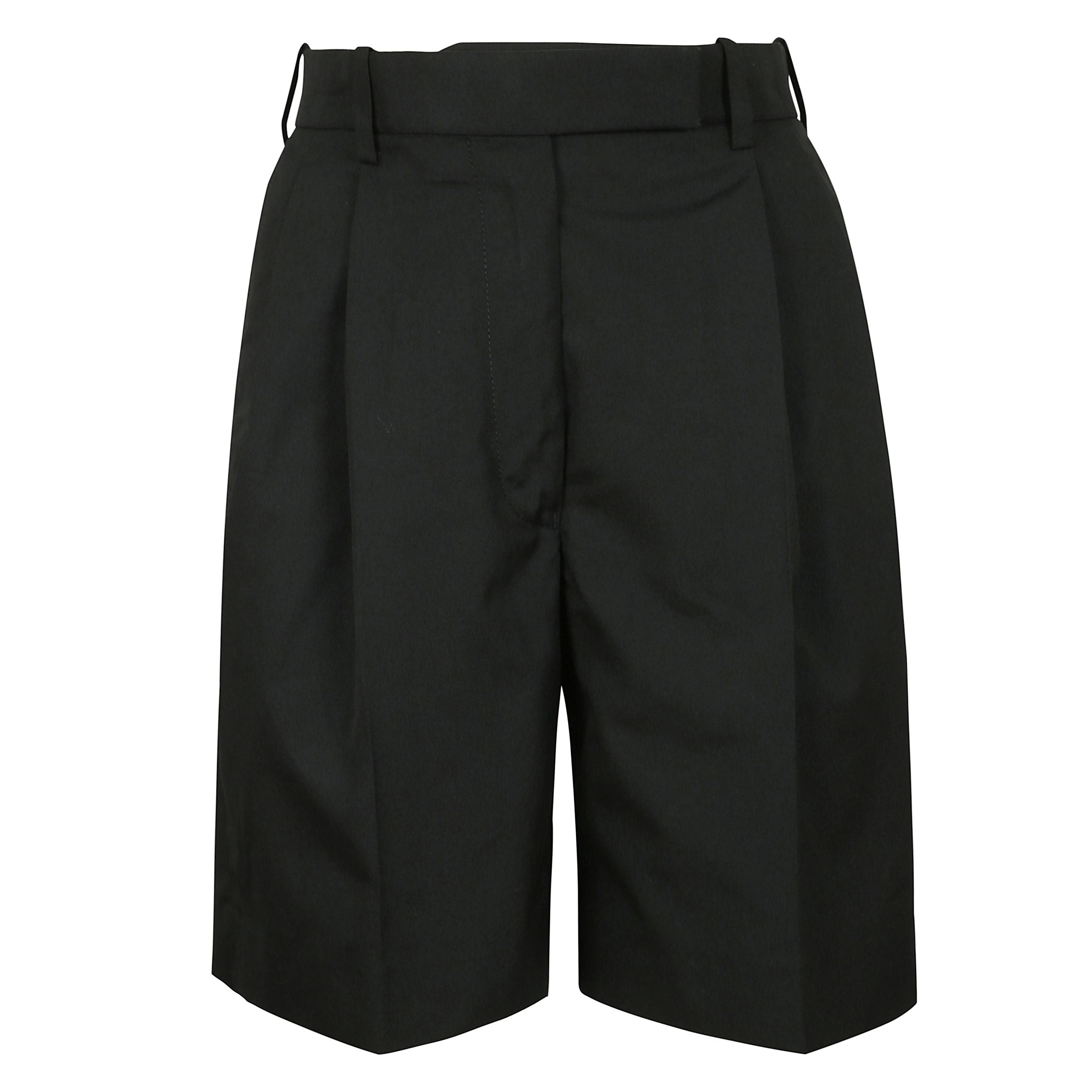 Una miscela di eleganza senza tempo e artigianato innovativo, questi pantaloncini sofisticati serviranno come base nel vostro guardaroba primaverile per gli anni a venire. con chiusura anteriore della linguetta e tasche a filetto a bottoni sul retro.