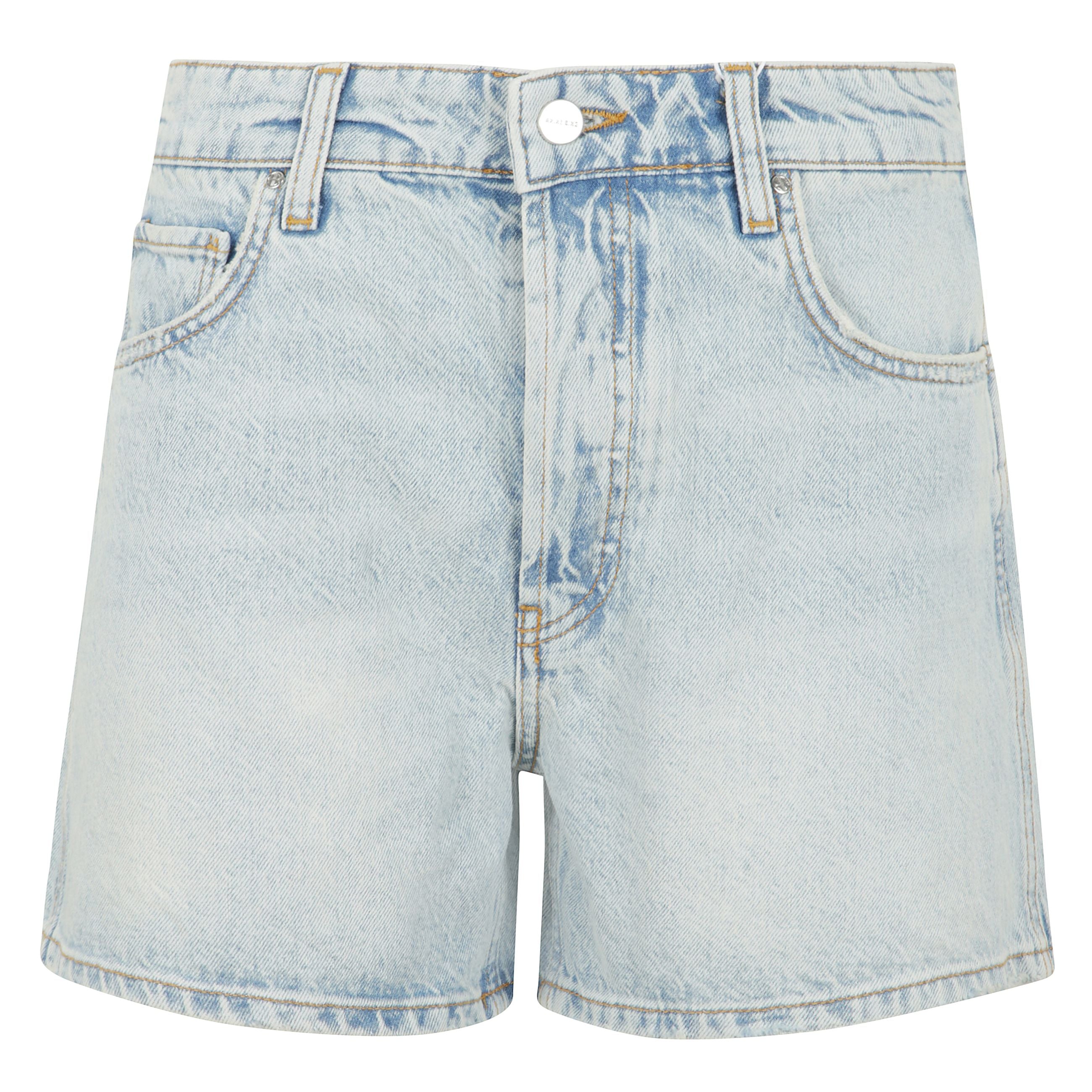Shorts denim dalton, chiusura con bottoni