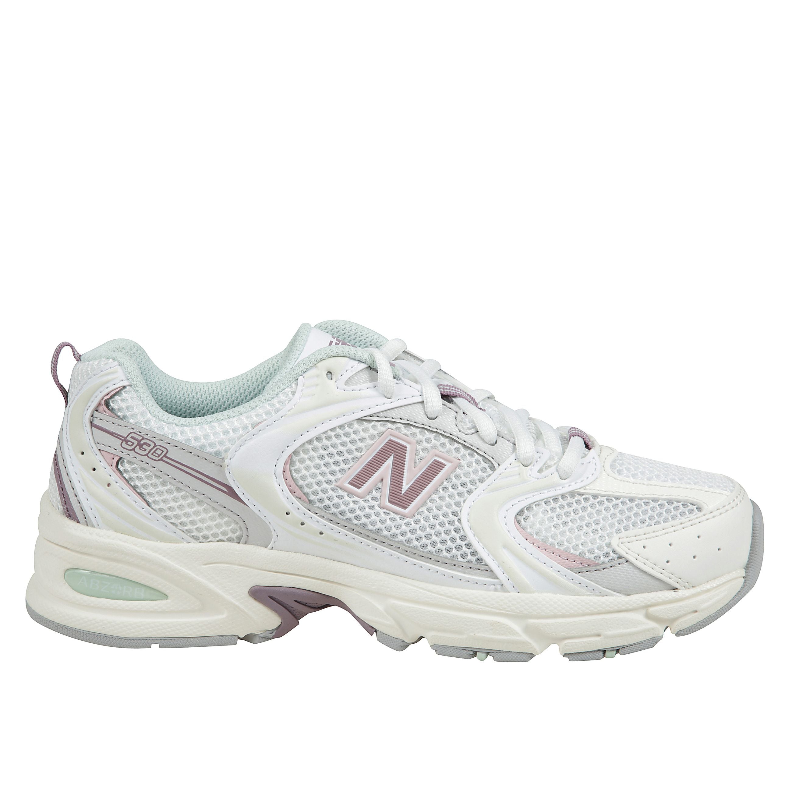 Scarpa lifestyle con allacciatura frontale, dettagli logo e suola in gomma