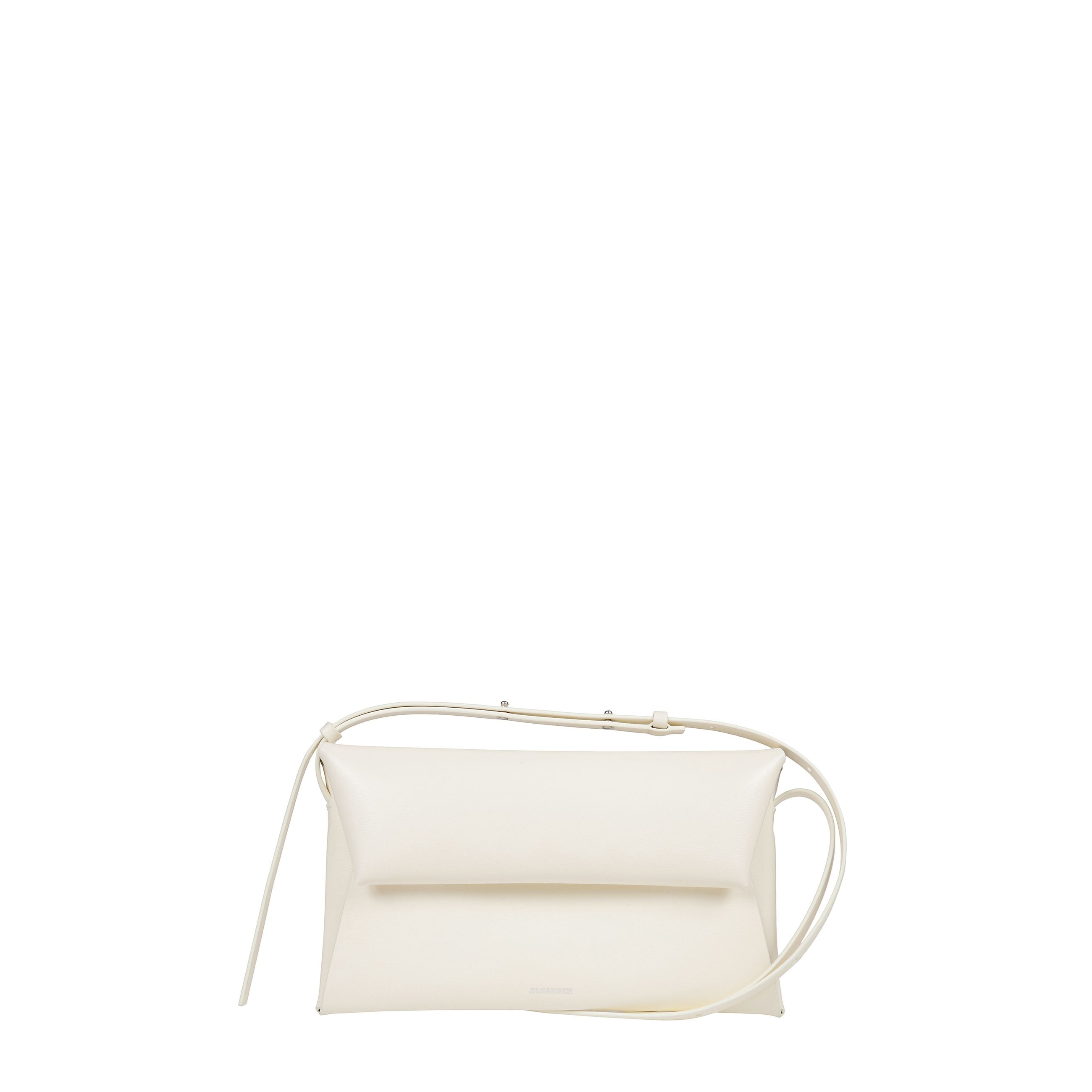 Marsupio in pelle di piccole dimensioni con tracolla regolabile e logo in rilievo