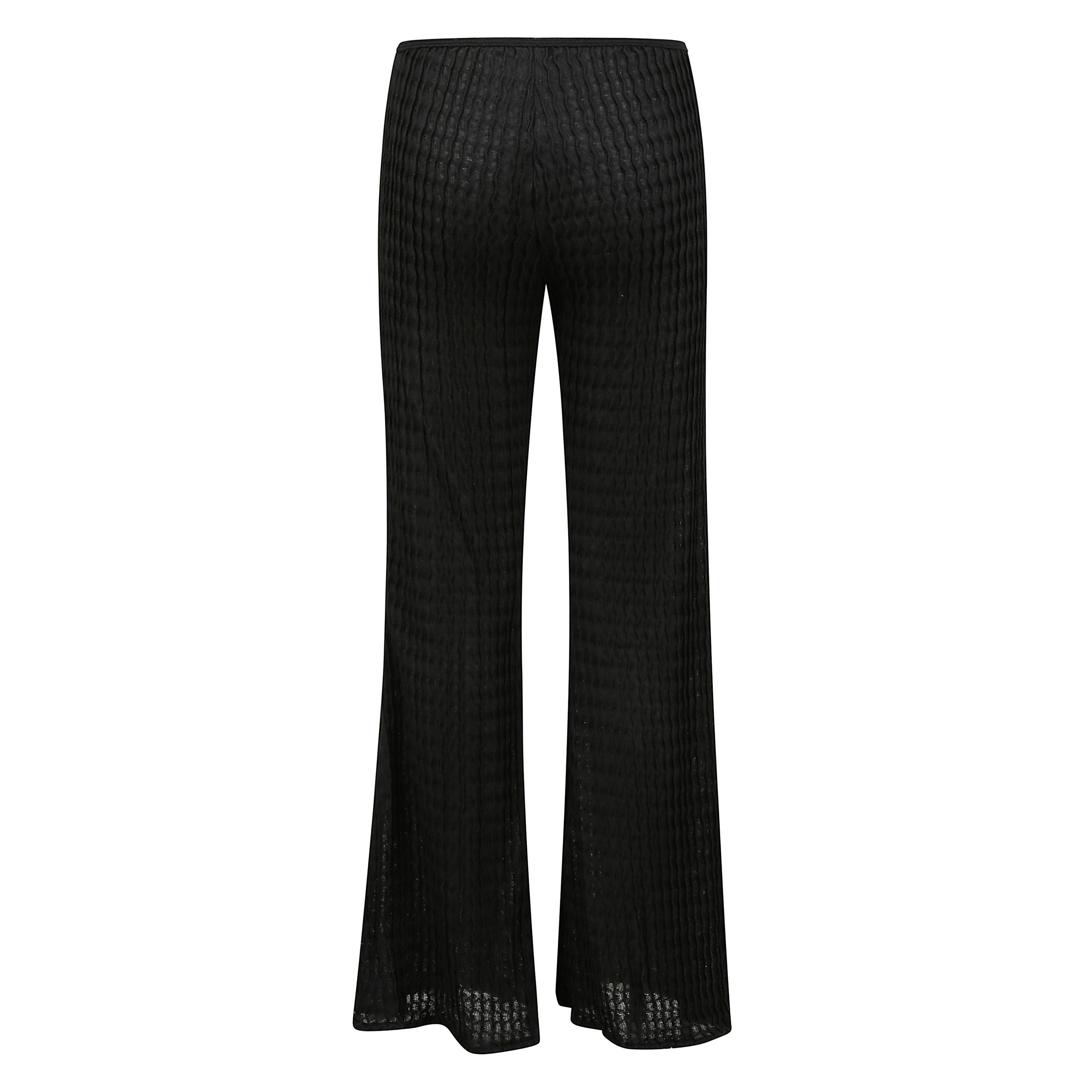 Pantalone in fresco di lana gessato