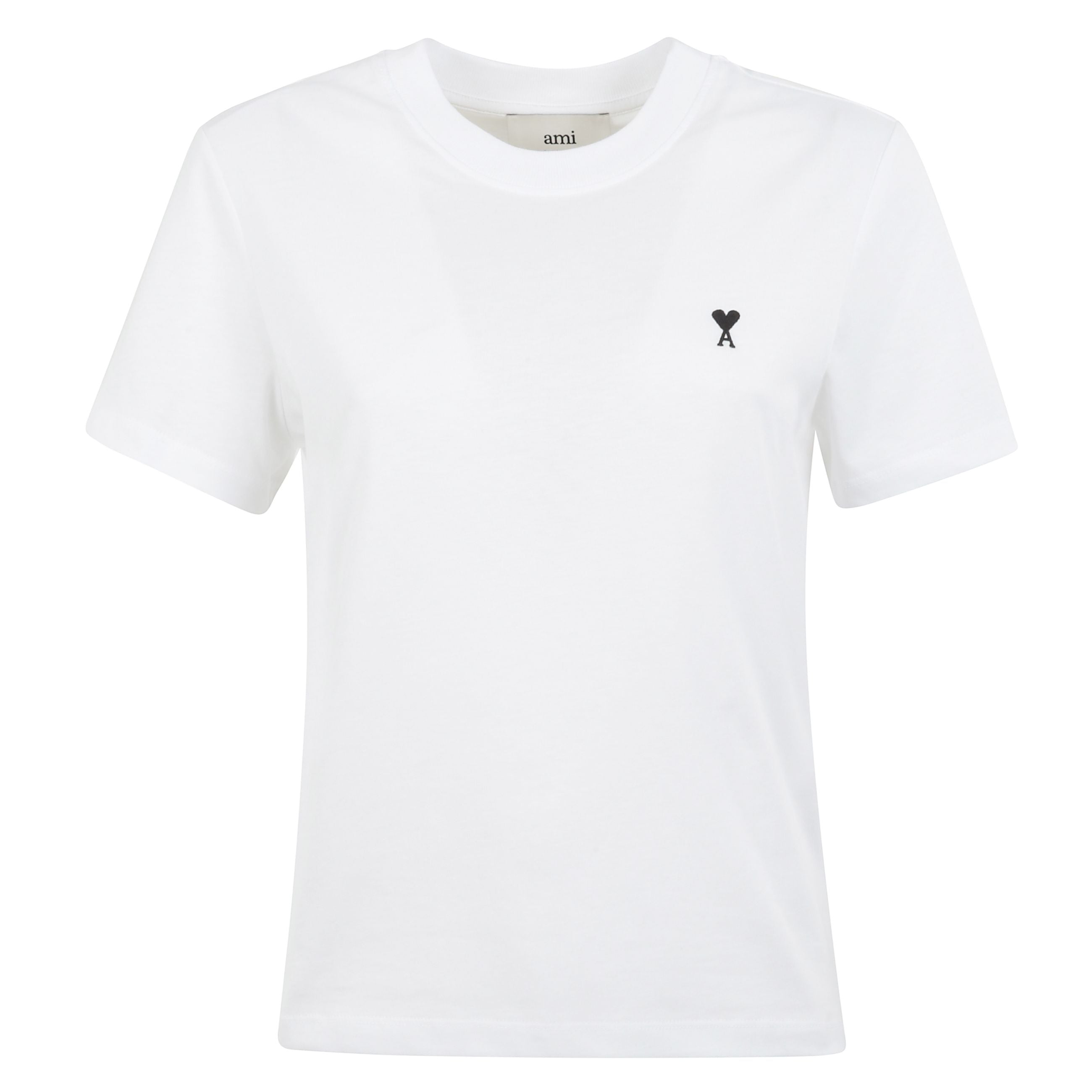 T-shirt raffinatezza parigina più autentica. realizzata in morbido cotone di alta qualità , si distingue per la texture liscia che garantisce un comfort straordinario. la silhouette classica presenta maniche corte, scollo a girocollo e una vestibilità d