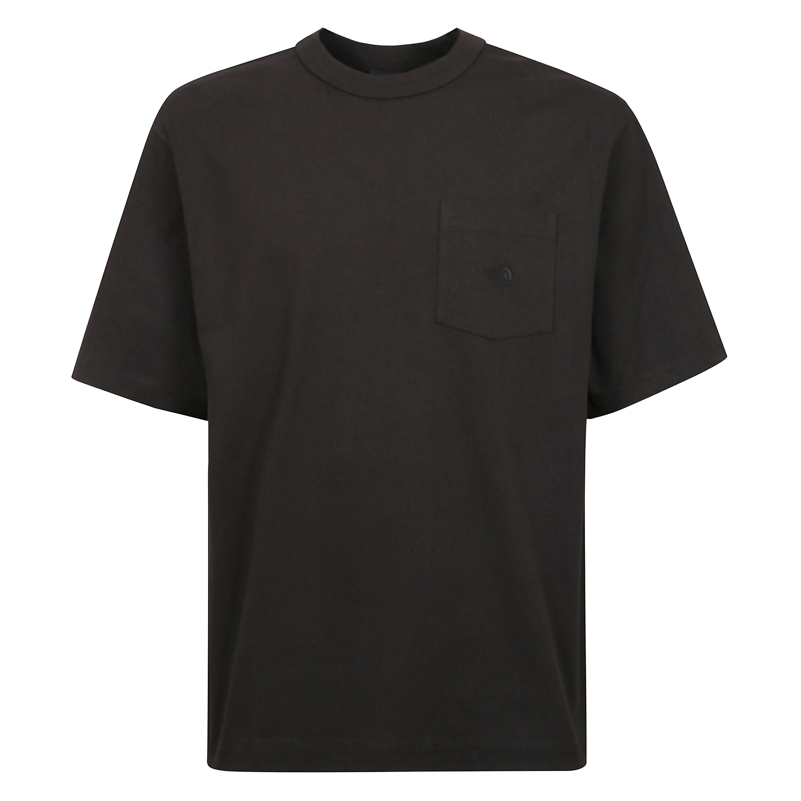 T-shirt con taschino a girocollo