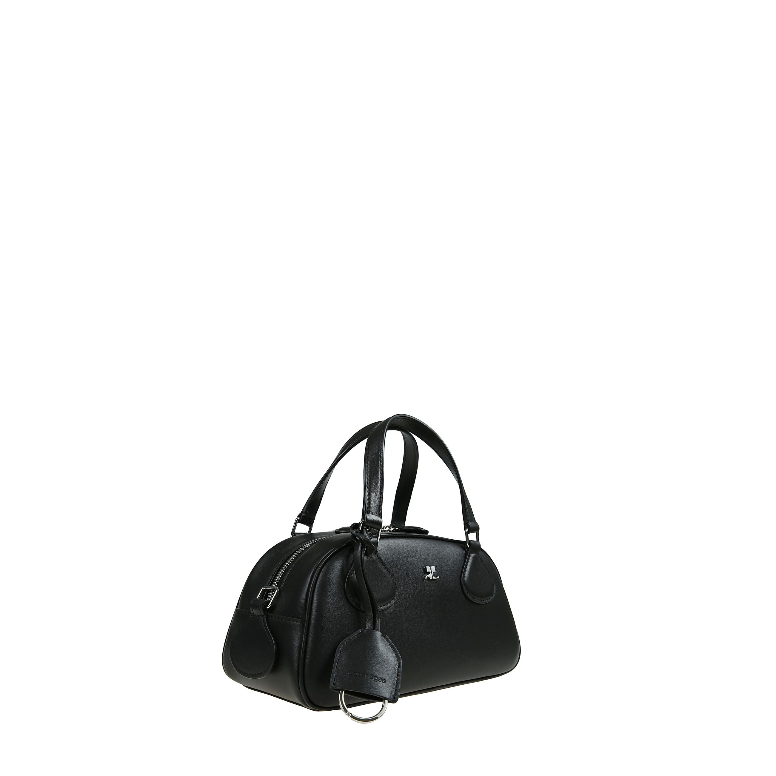 Borsa friday bowling a tracolla regolabile e rimovibile con chiusura a doppio cursore zip.