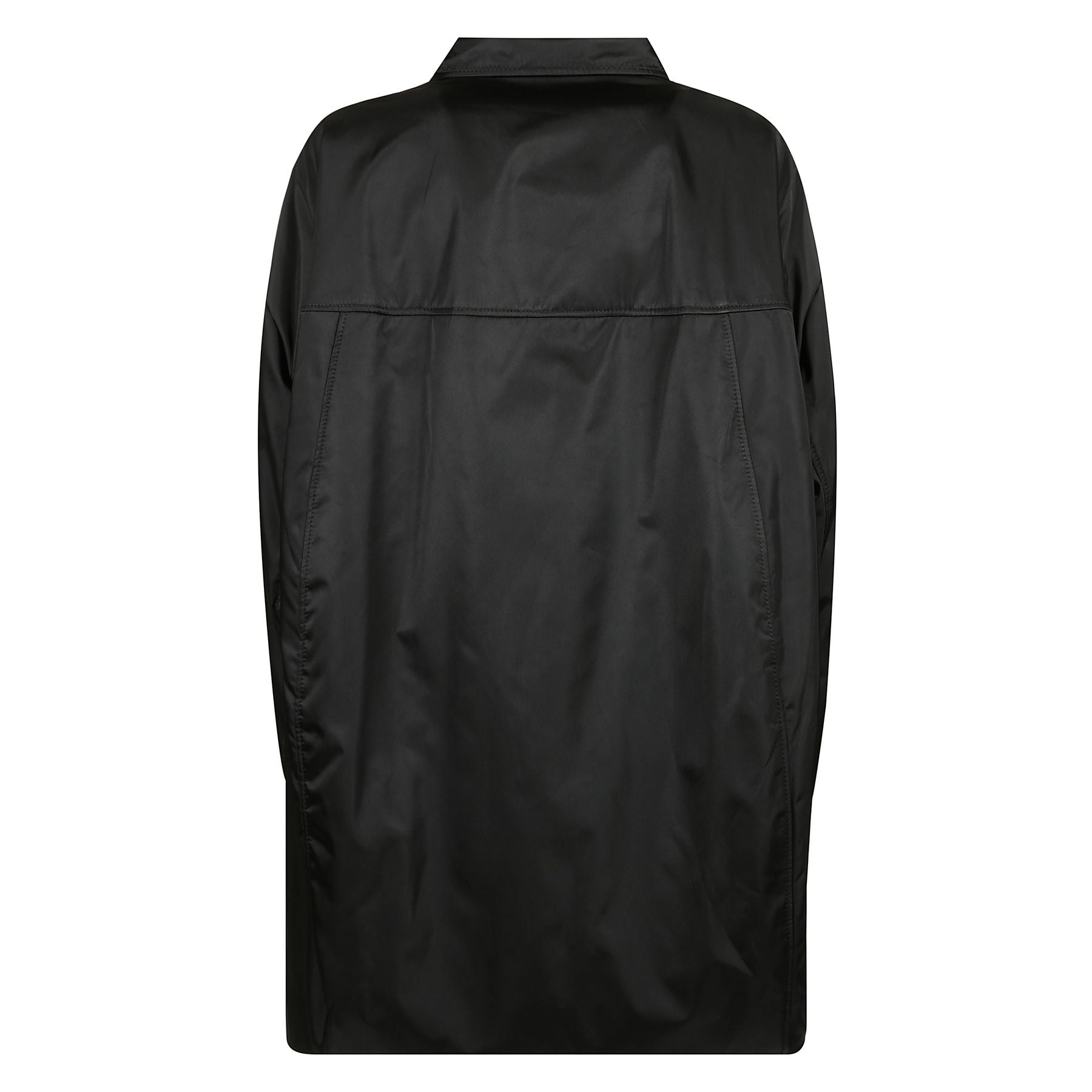 Bomber con collo alto e zip