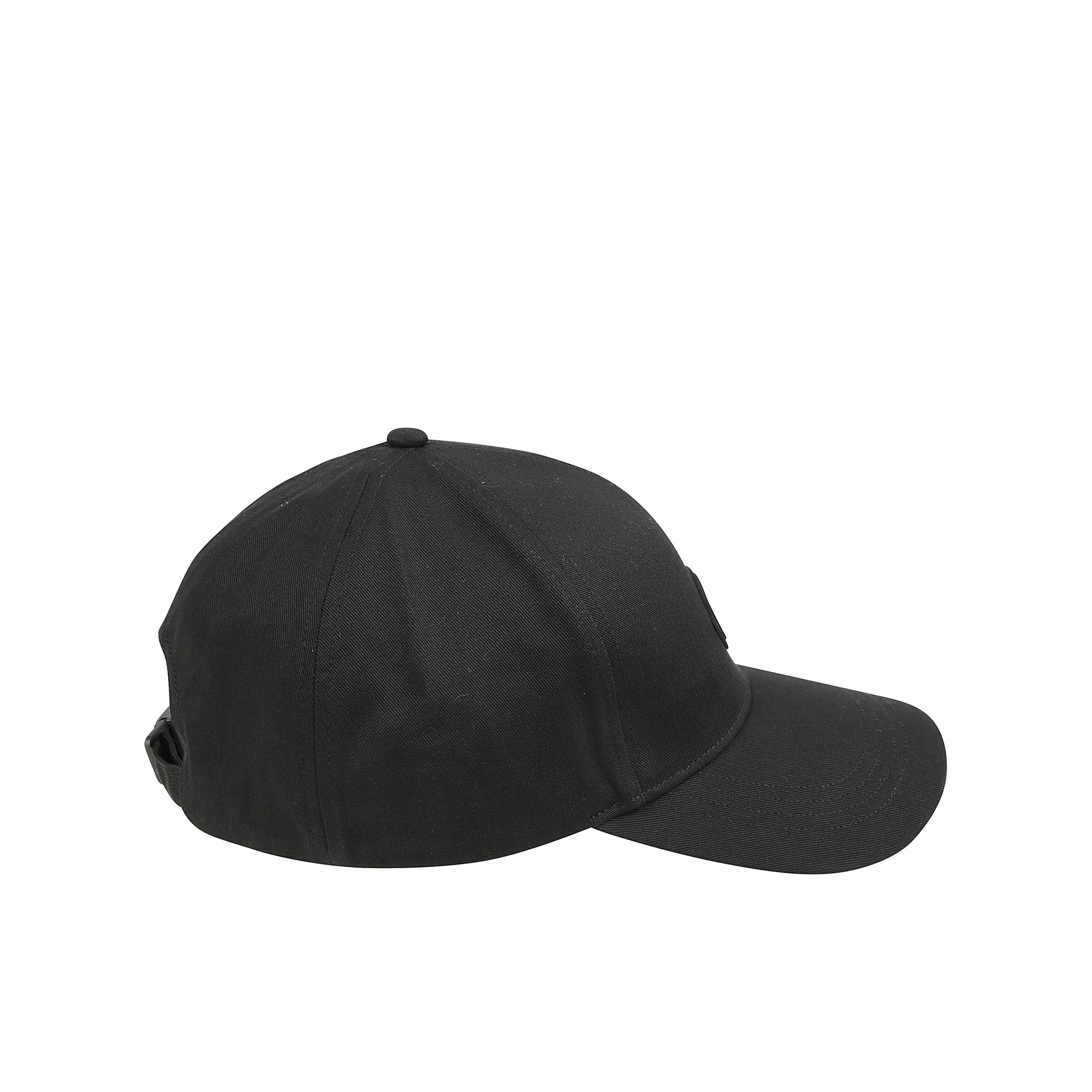 Cappello da baseball in gabardine di cotone con logo
