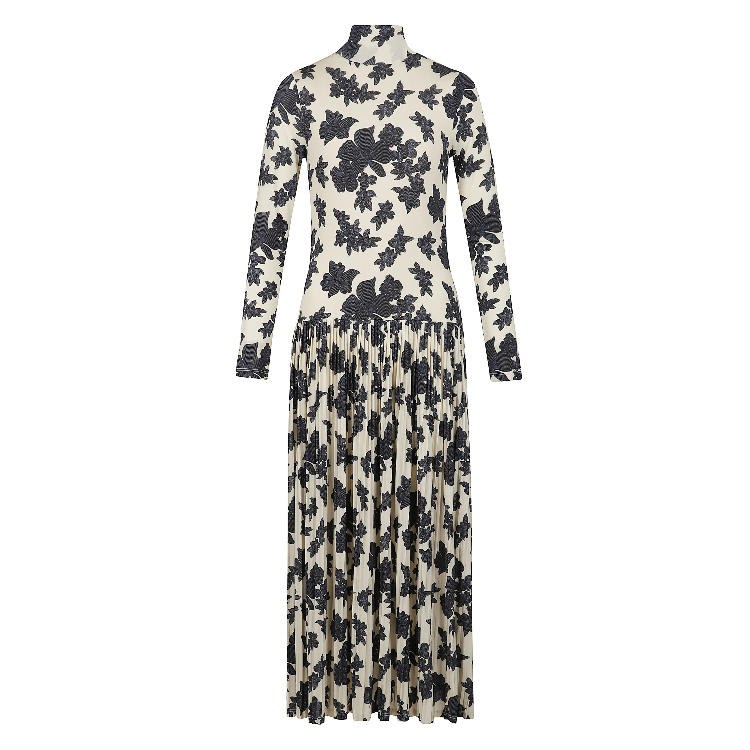 Il nostro jersey tricot signature viene reinventato nellâabito amaya, impreziosito dalla nostra stampa monarch multicolore. questa silhouette intramontabile presenta un collo a dolcevita, maniche lunghe e si adatta alla forma del corpo prima di scivolar